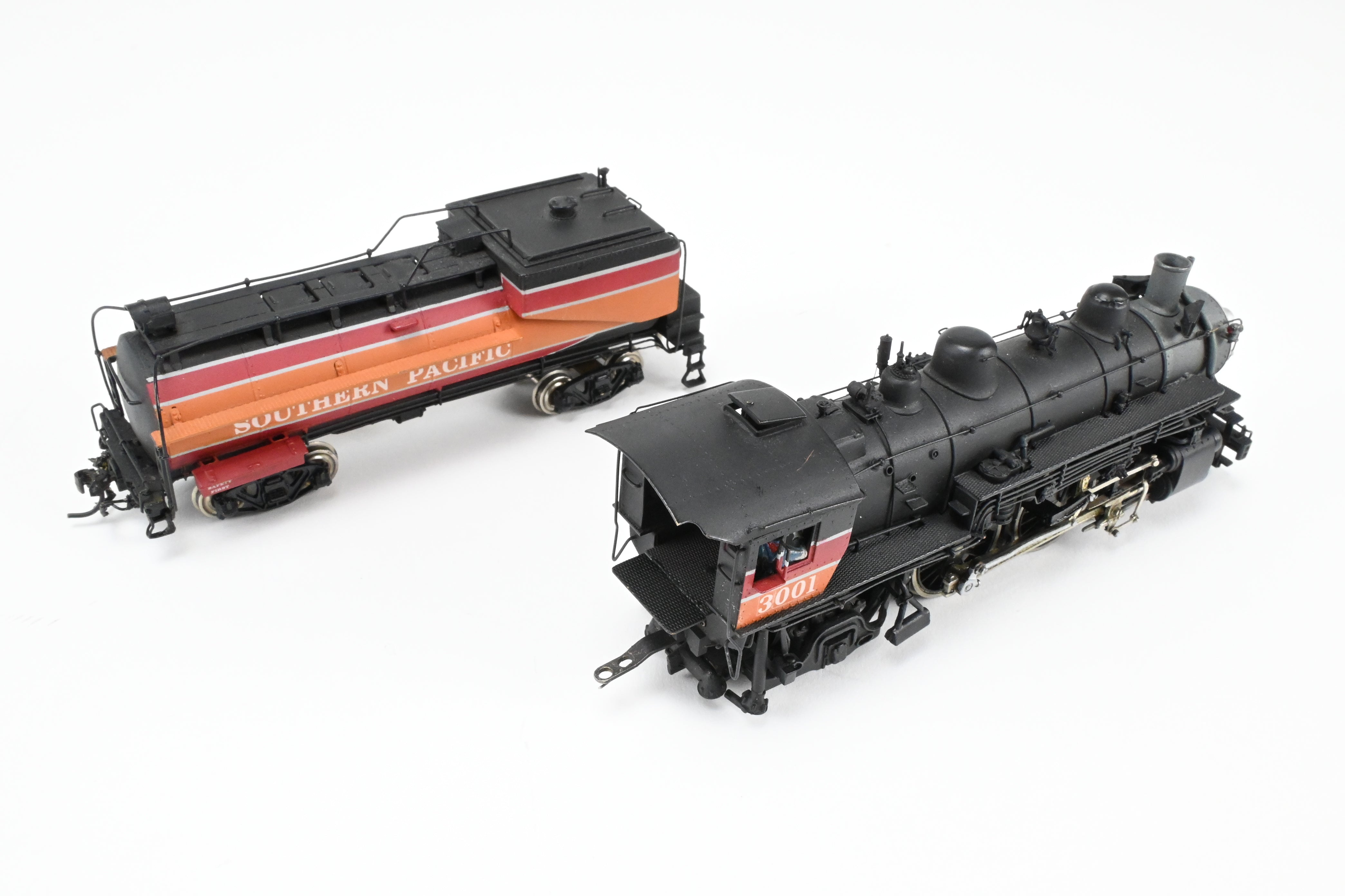 Custom-Built and Detailed HO Brass M.B. Austin SP A6 4-4-2 Atlantic No. 3001