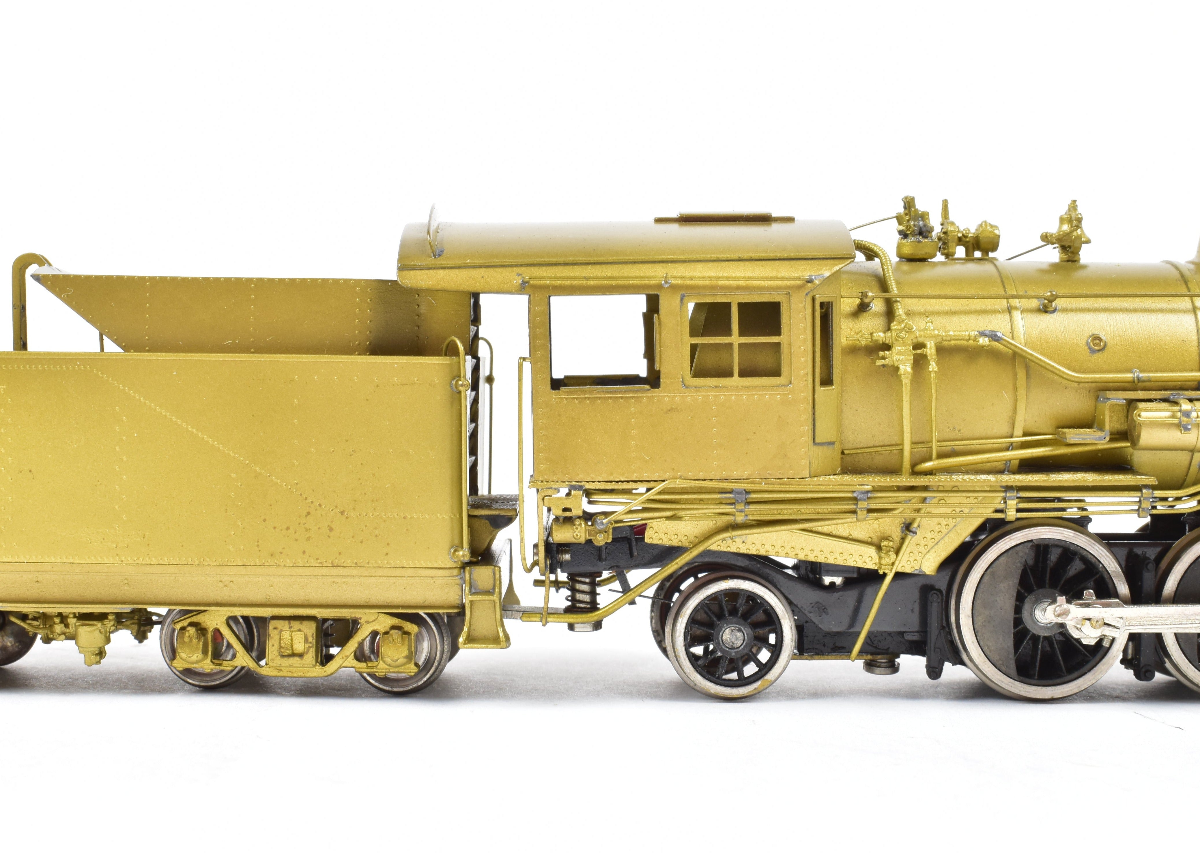 HO Scale Brass Model Train - NorthWest Short Line MILW - Milwaukee Road Class K - 1 2 - 6 - 2 Prairie Locomotive Replica