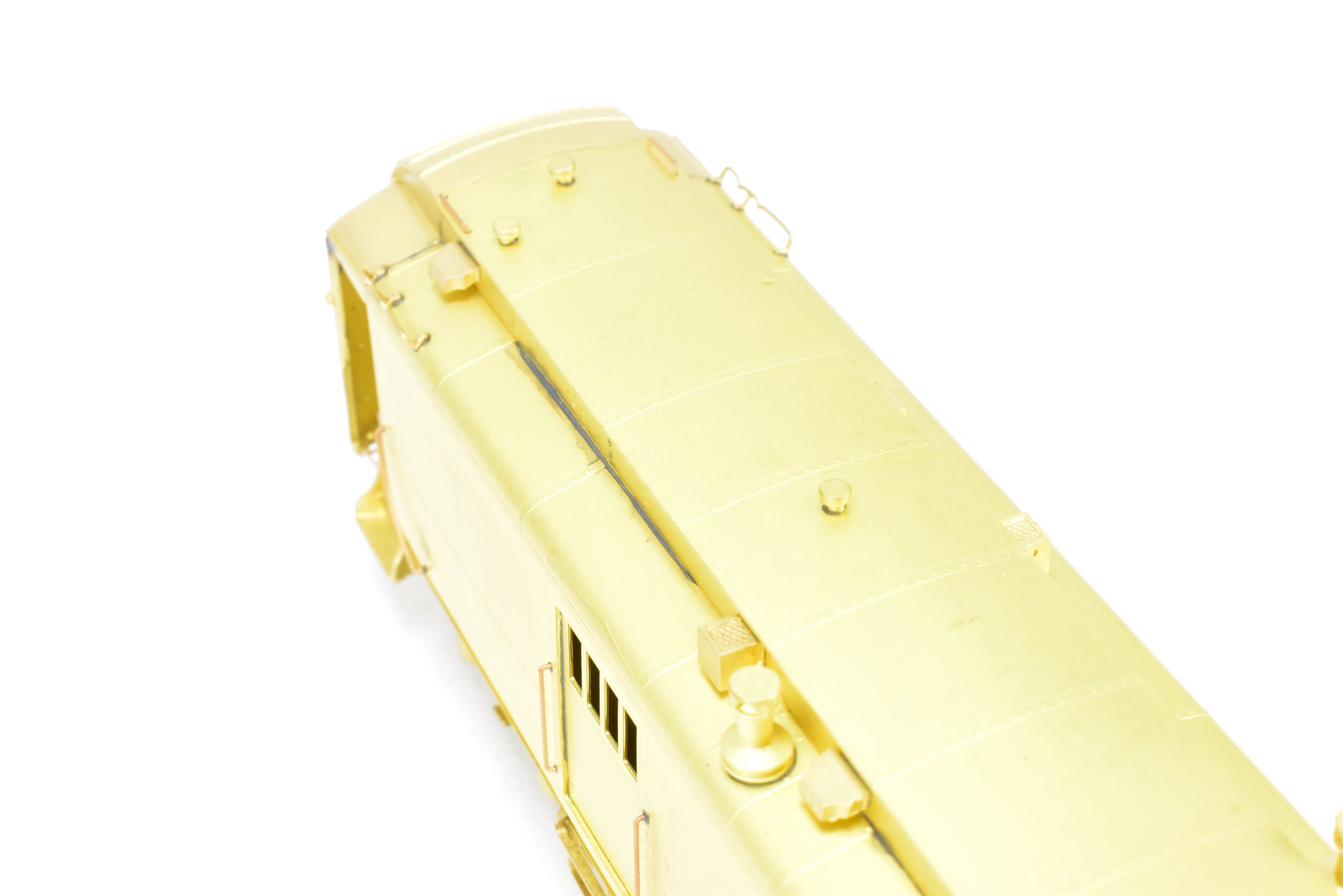 HO Scale Brass Pecos River ATSF - Santa Fe Heavyweight Combine Car #2410 (Wrong Box)