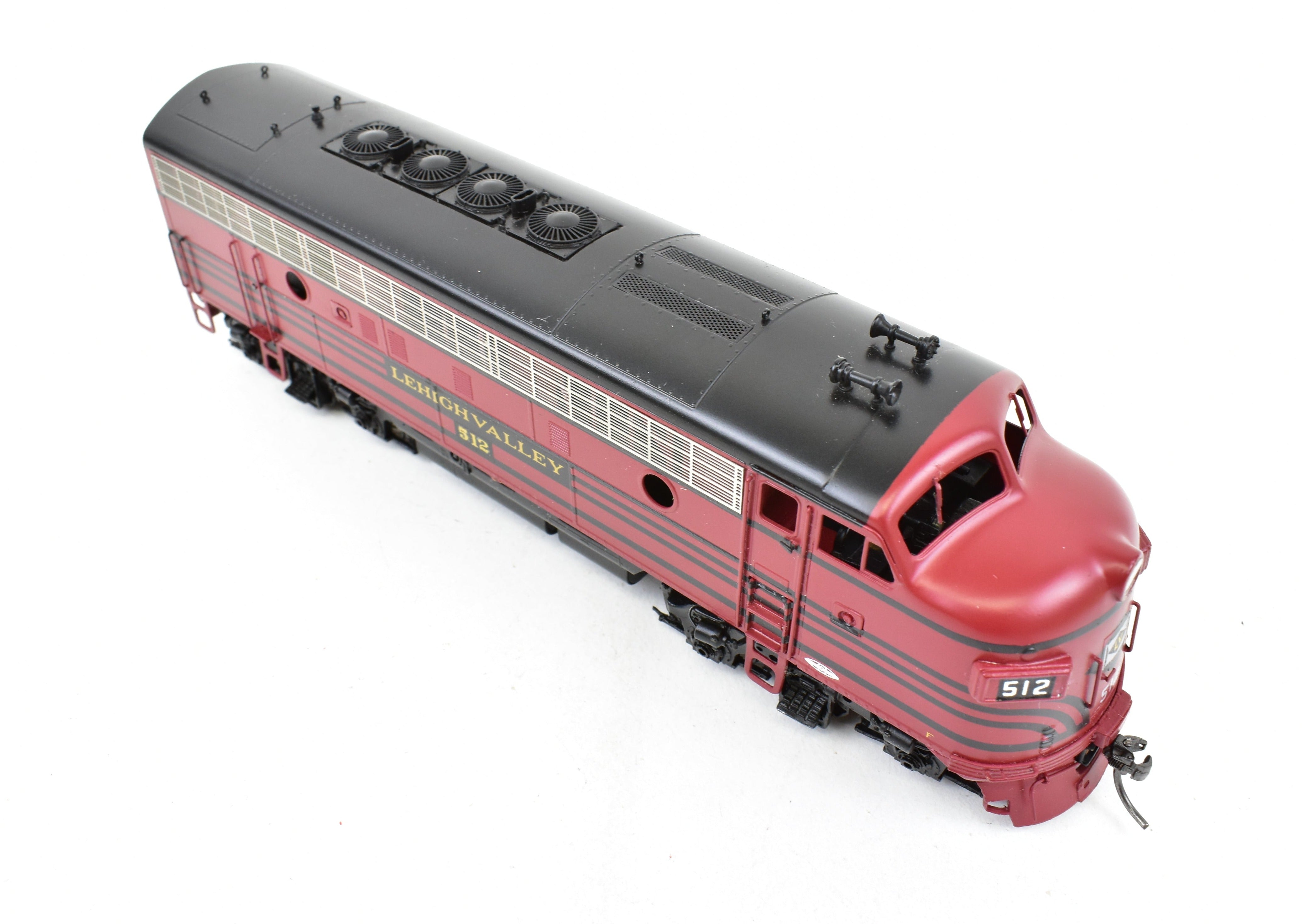 HO Scale Brass Oriental Limited Lehigh Valley EMD F3A Phase IV Factory-Painted Locomotive #512