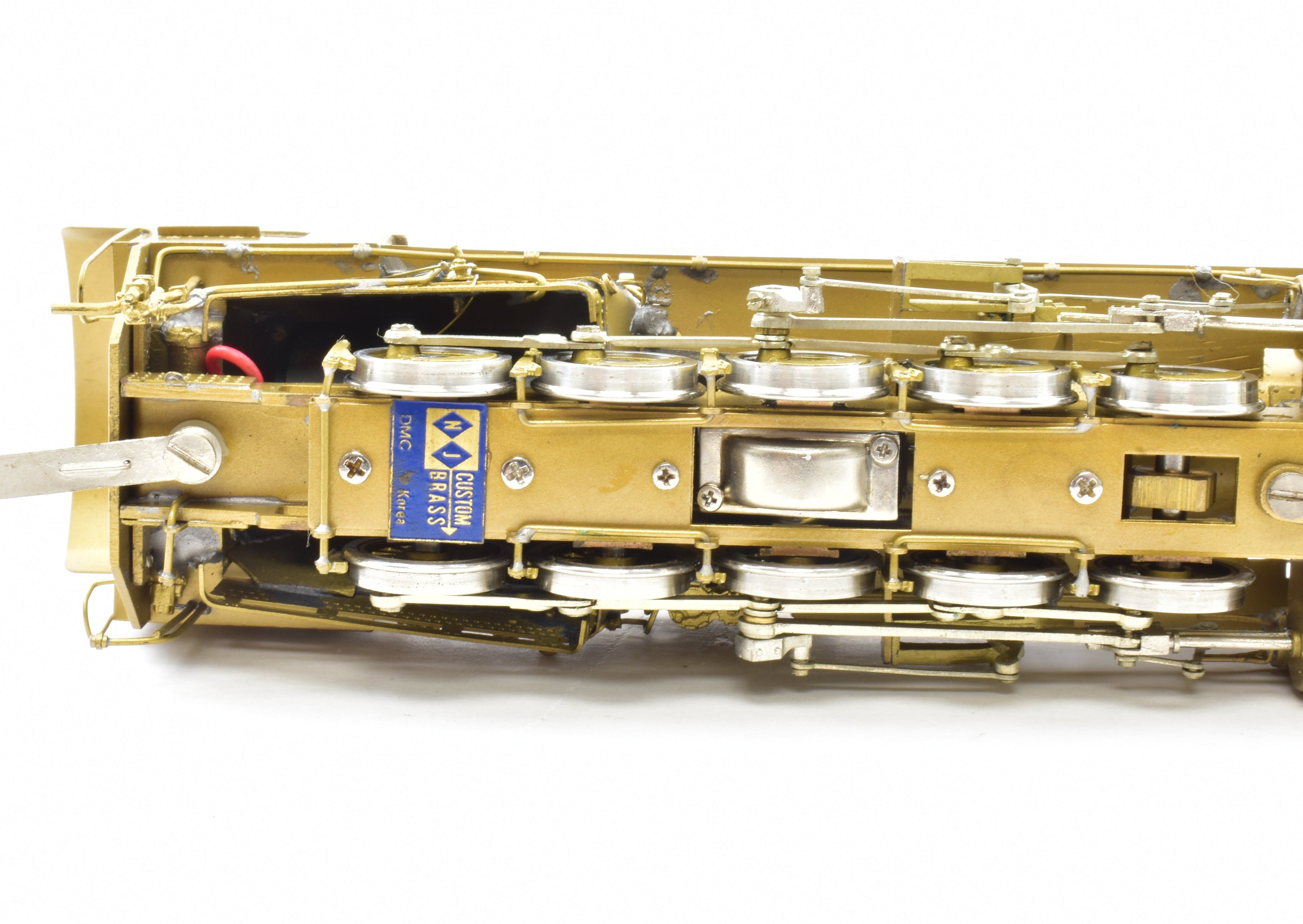 HO Scale Brass Model Train - Western Maryland I-1 2-10-0 Decapod Customized by NJ Custom Brass