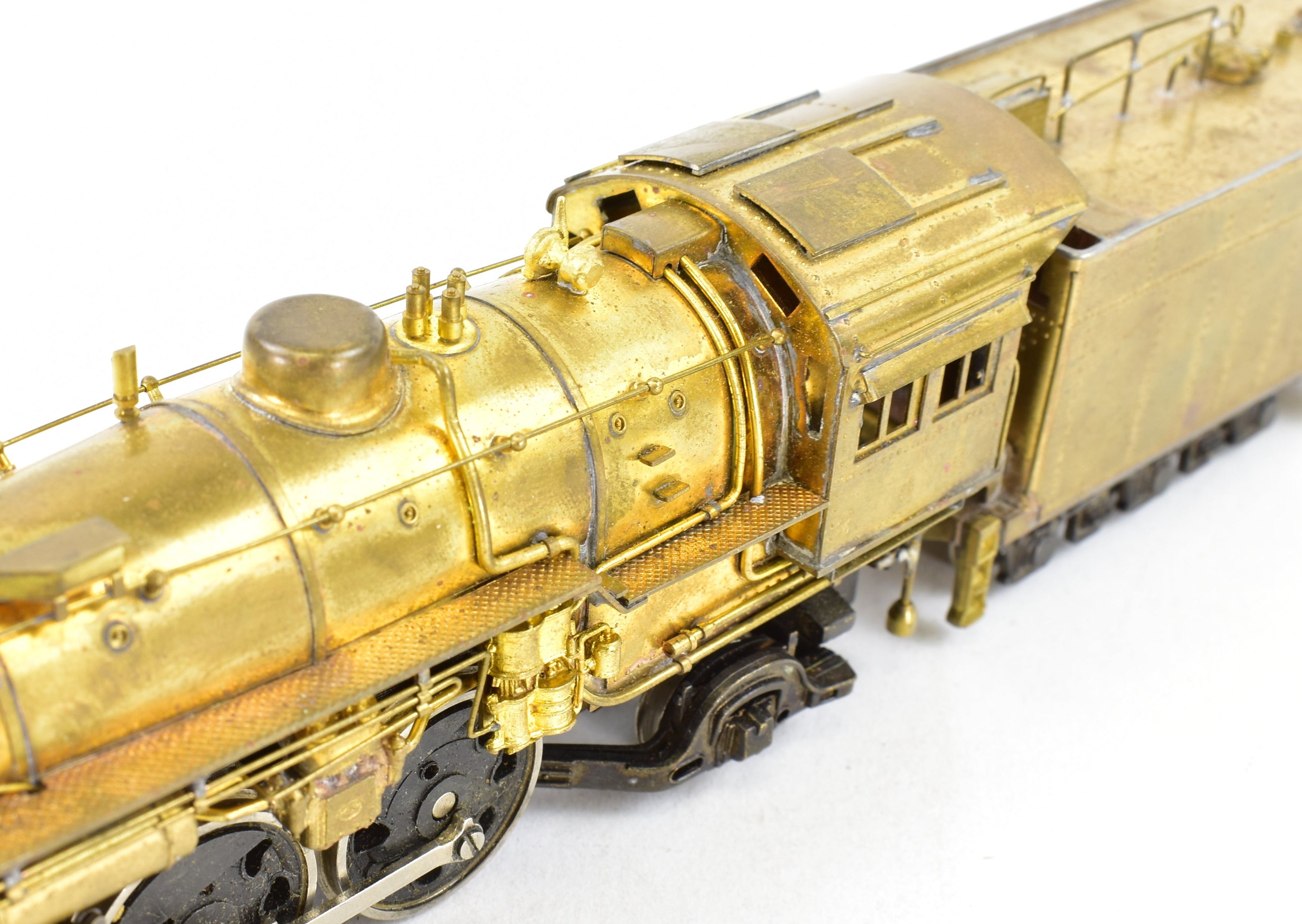 HO Scale Brass Max Gray ATSF - Santa Fe 4-6-2 Heavy Pacific Model Train