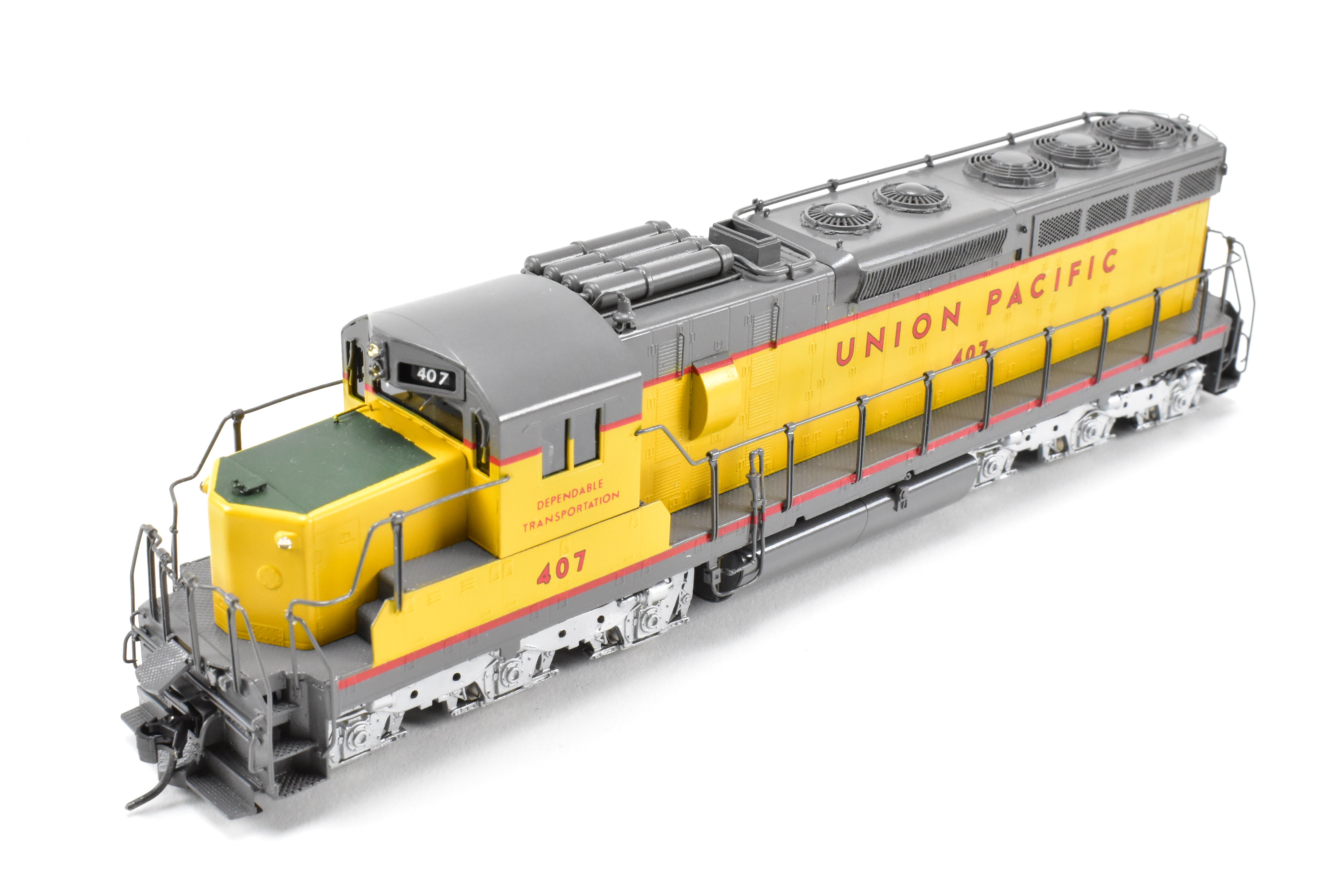 HO Brass Oriental Limited Union Pacific EMD SD24 2400 HP Custom Painted Low Hood #407