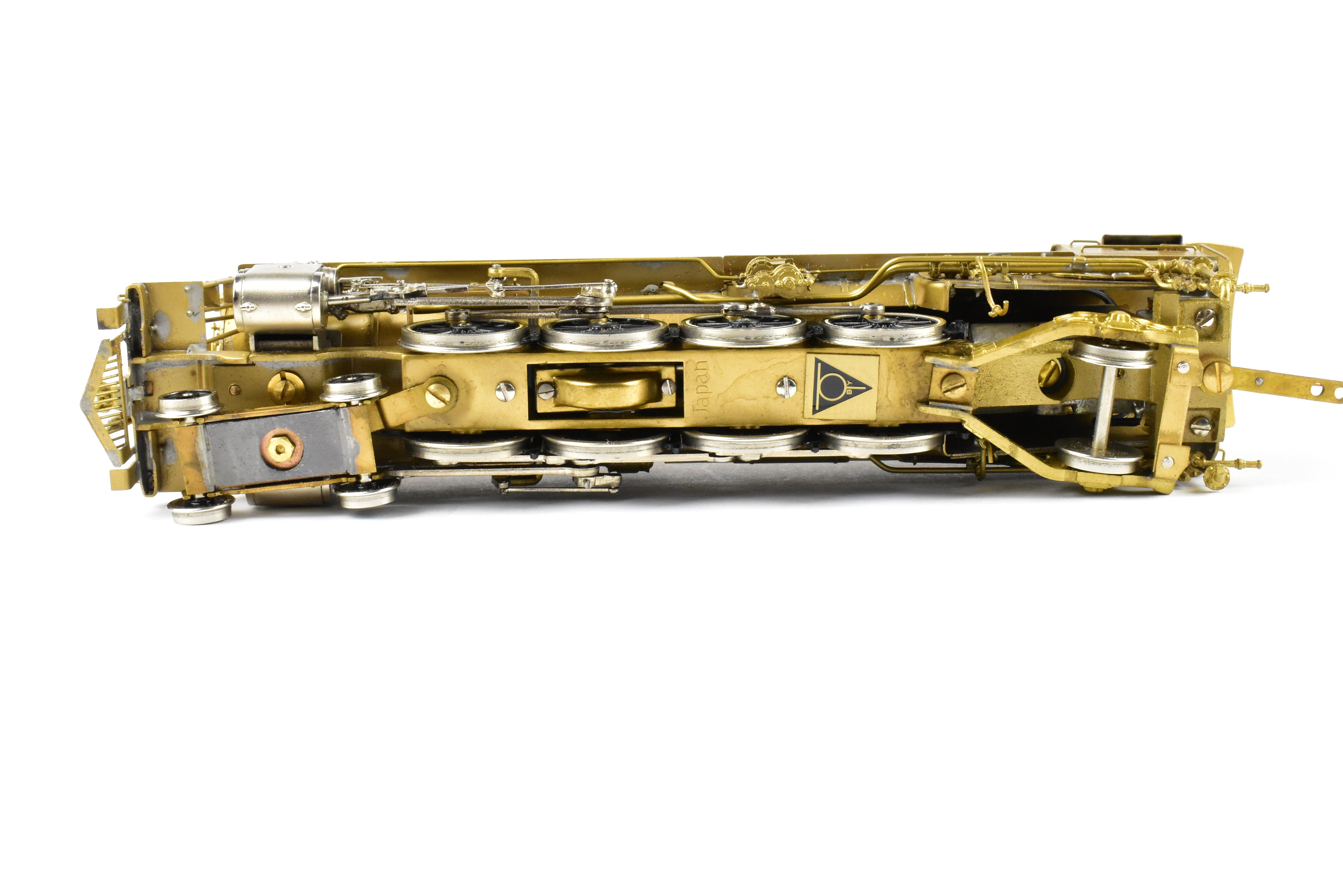 HO Scale Brass Toby PFM Frisco 4-8-2 Mountain Locomotive with Plated Cylinders