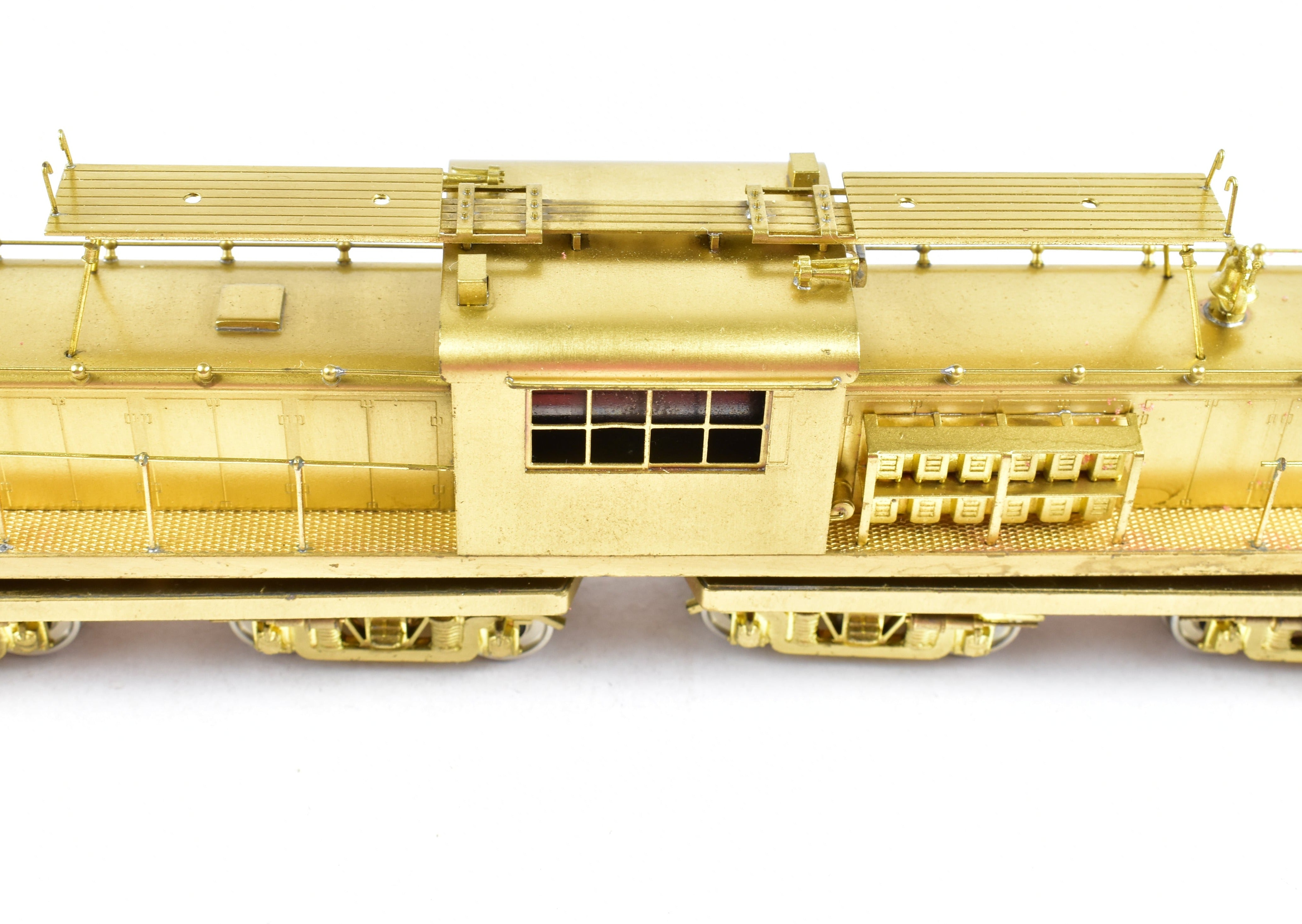 High - Quality HO Scale Brass Electric Freight Motor Model #459 by Milwaukee Car Works CNS&M - North Shore Line