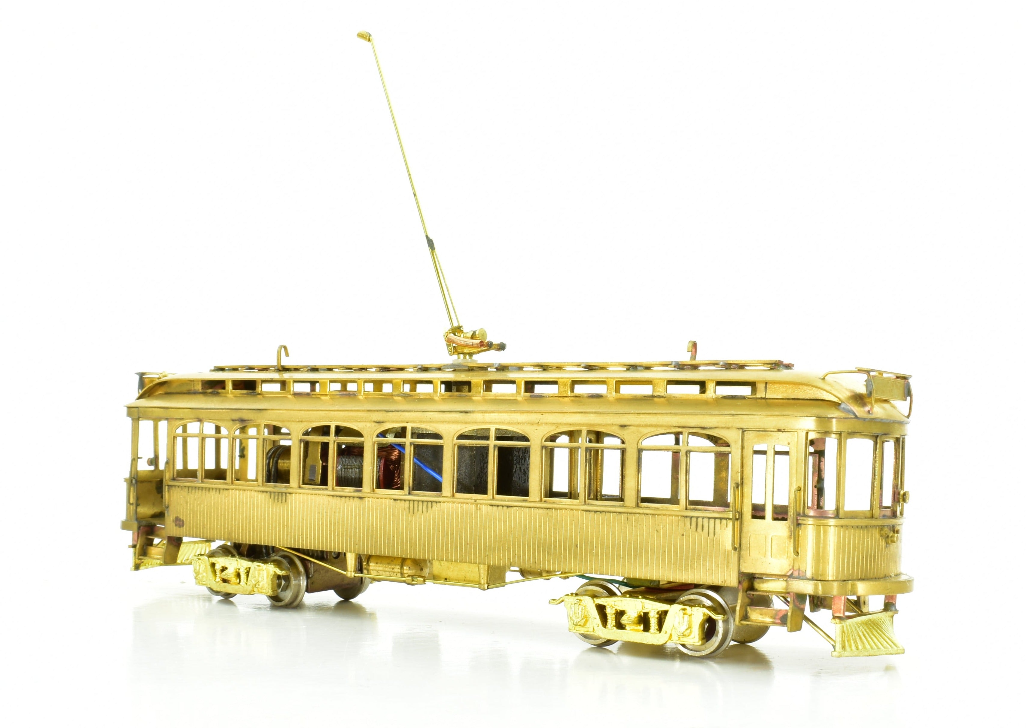 High - Quality HO Scale Brass Suydam Pacific Electric Mount Lowe Car Model