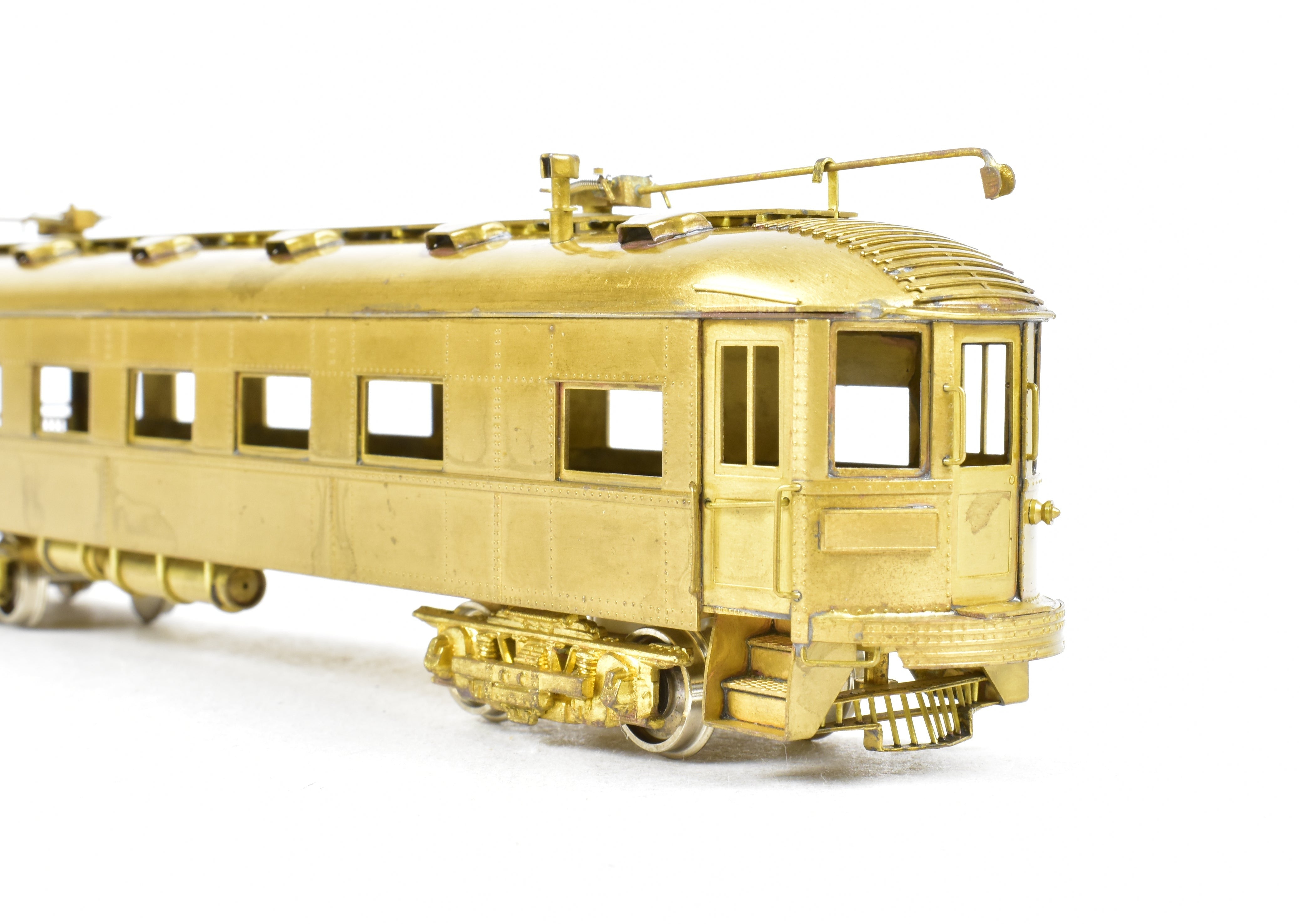 HO Scale Brass Model MTM - Midwest Trolley Museum CNS&M - North Shore Line No. 410 Parlor Observation Trailer Model for Collectors