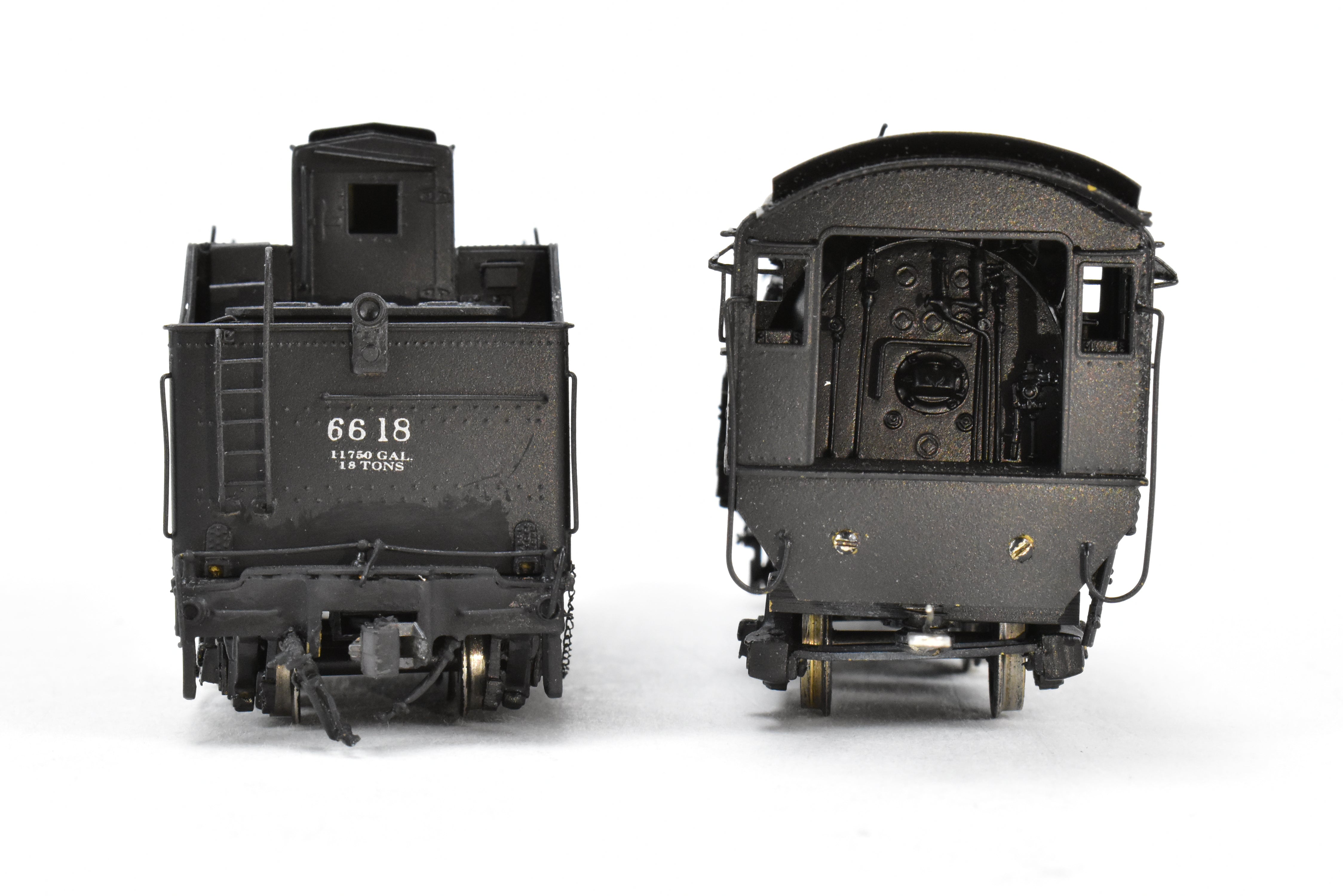 Custom Painted HO Brass PFM Samhongsa Missouri Pacific 4-6-2 P-73 No. 6618