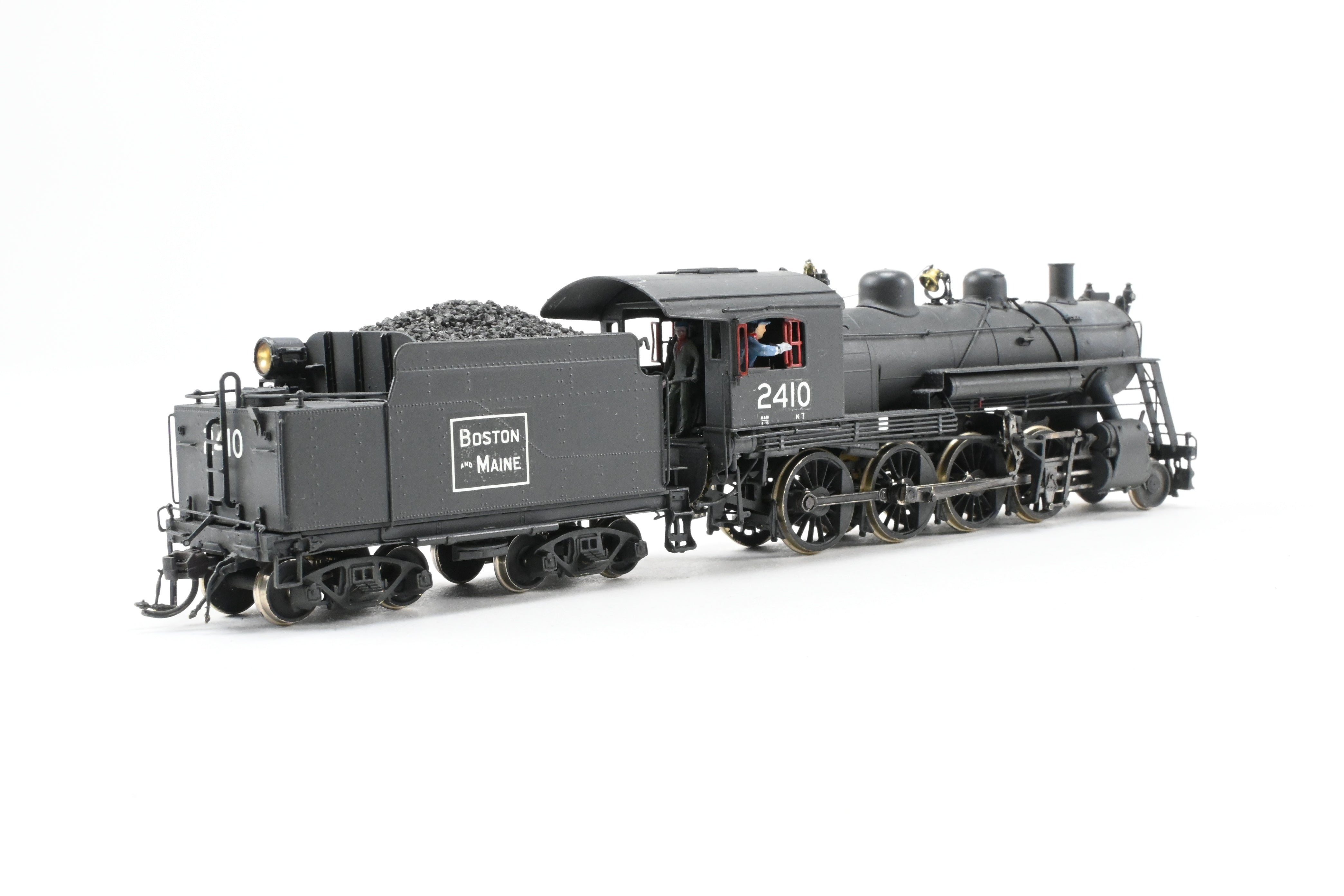 HO Brass NERS B&M Class K - 7A 2 - 8 - 0 Consolidation CP No. 2410 Reboxed Model