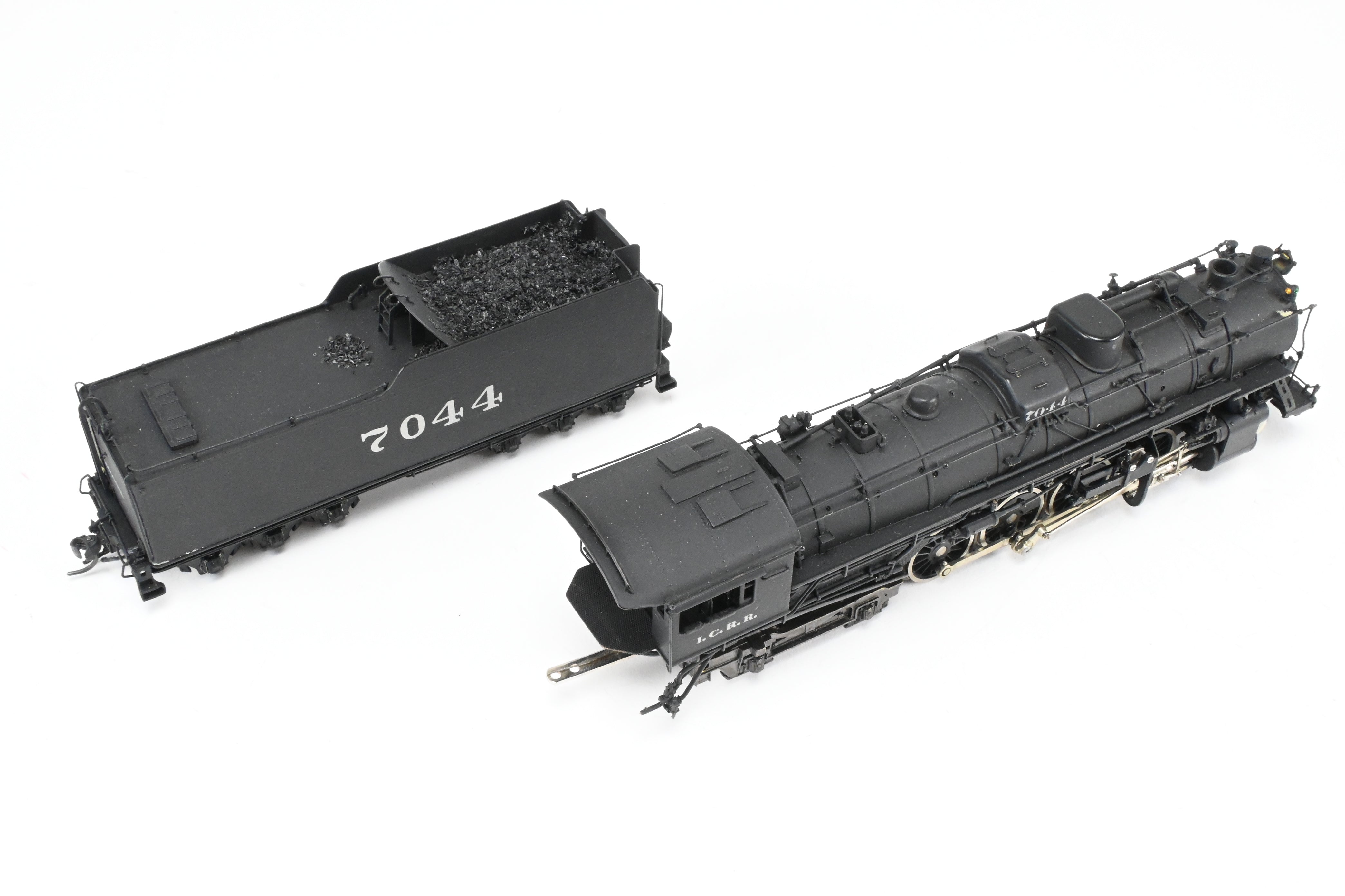 1987 HO Brass PFM - SKI Illinois Central 7000 Class 2-8-4 Berkshire Factory Painted #7044