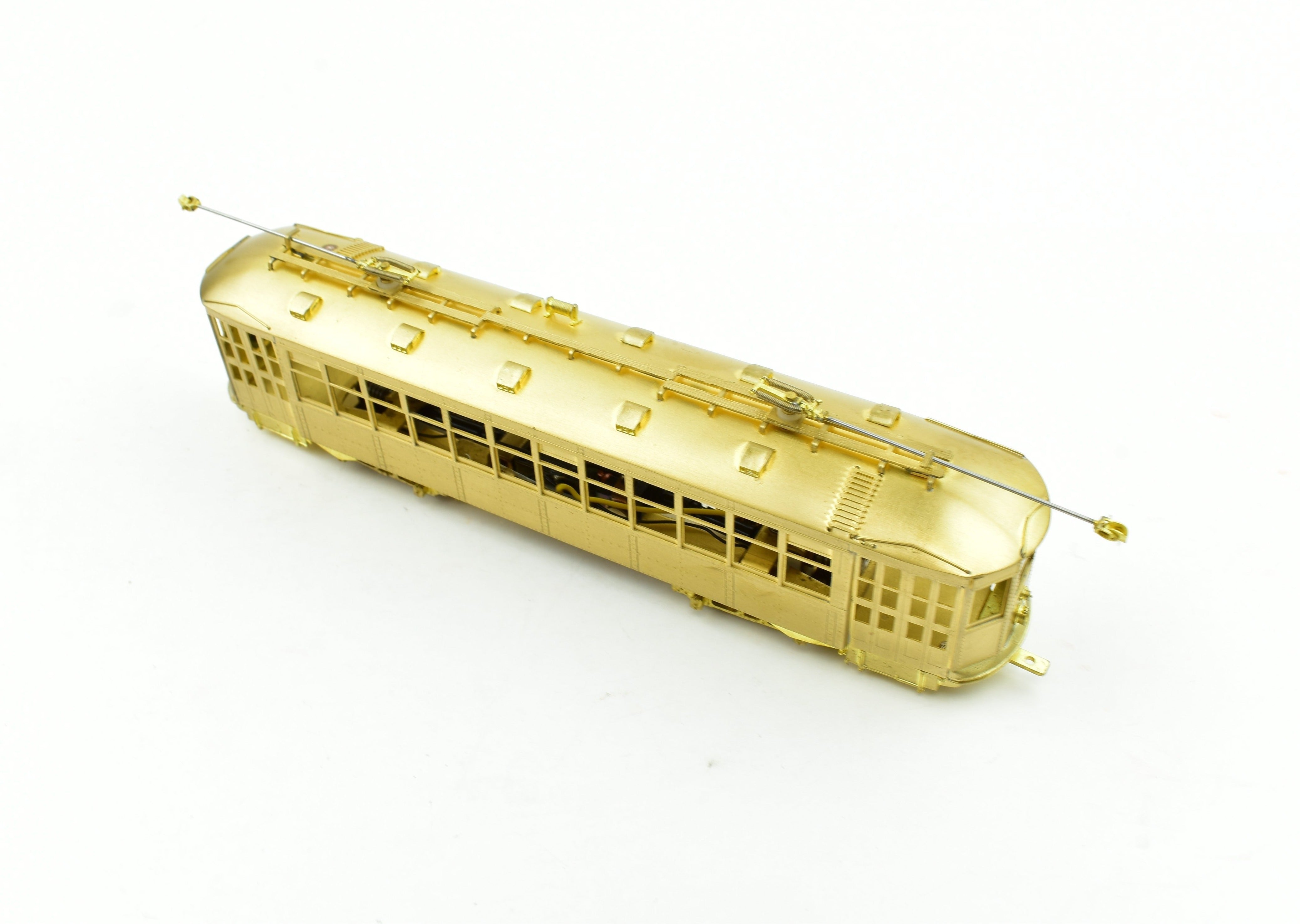 HO Scale Brass MTS Traction BER - 1929 Modified Boston Elevated Railway Type 5 Streetcar