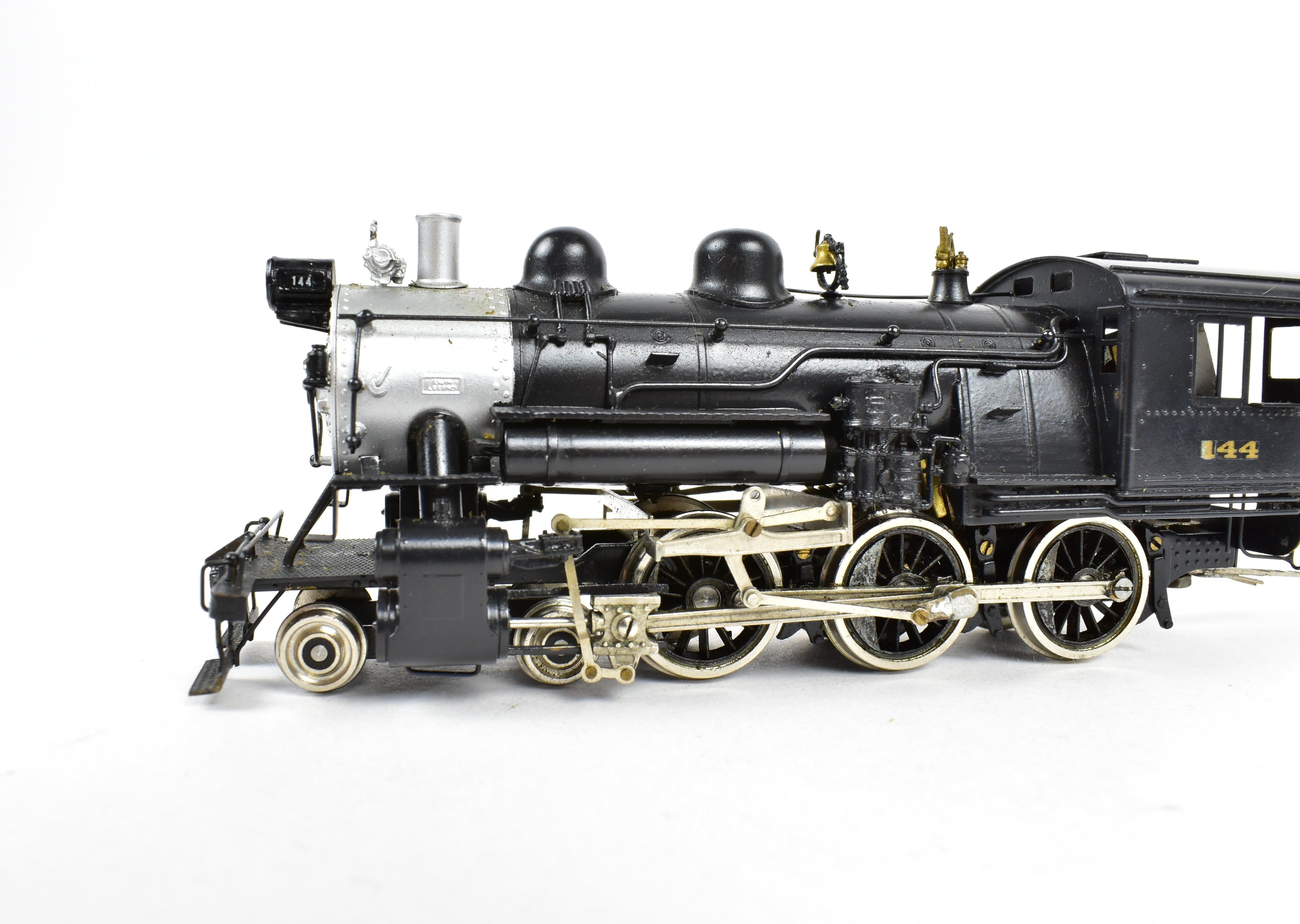 NJ Custom Brass LIRR - Long Island Railroad G - 53sd 4 - 6 - 0 Custom Painted HO Model with Shelf - Wear Box