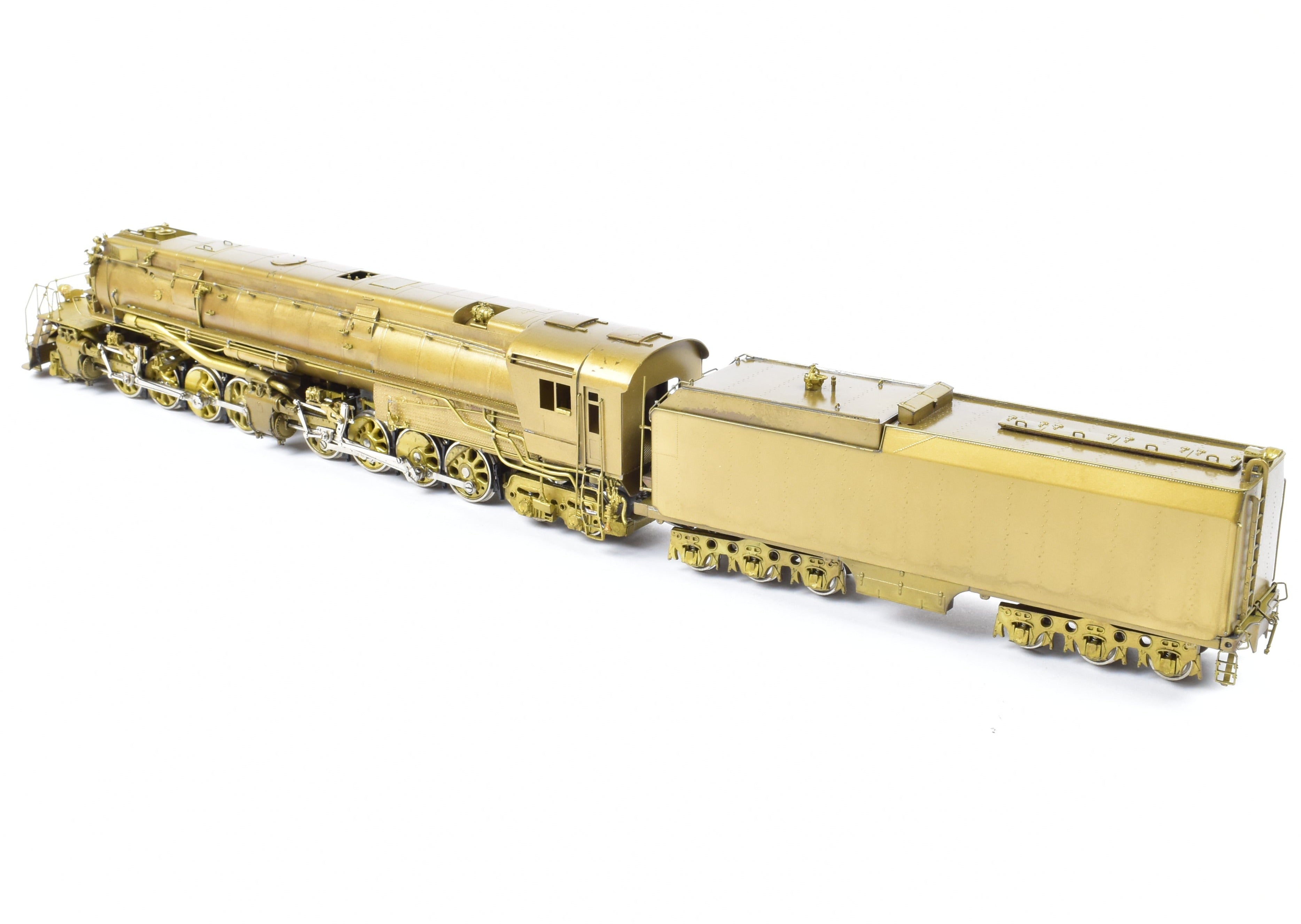 HO Scale Brass Model Train - Sunset Models' Southern Pacific AC - 9 2 - 8 - 8 - 4 Yellowstone in Yellow Color