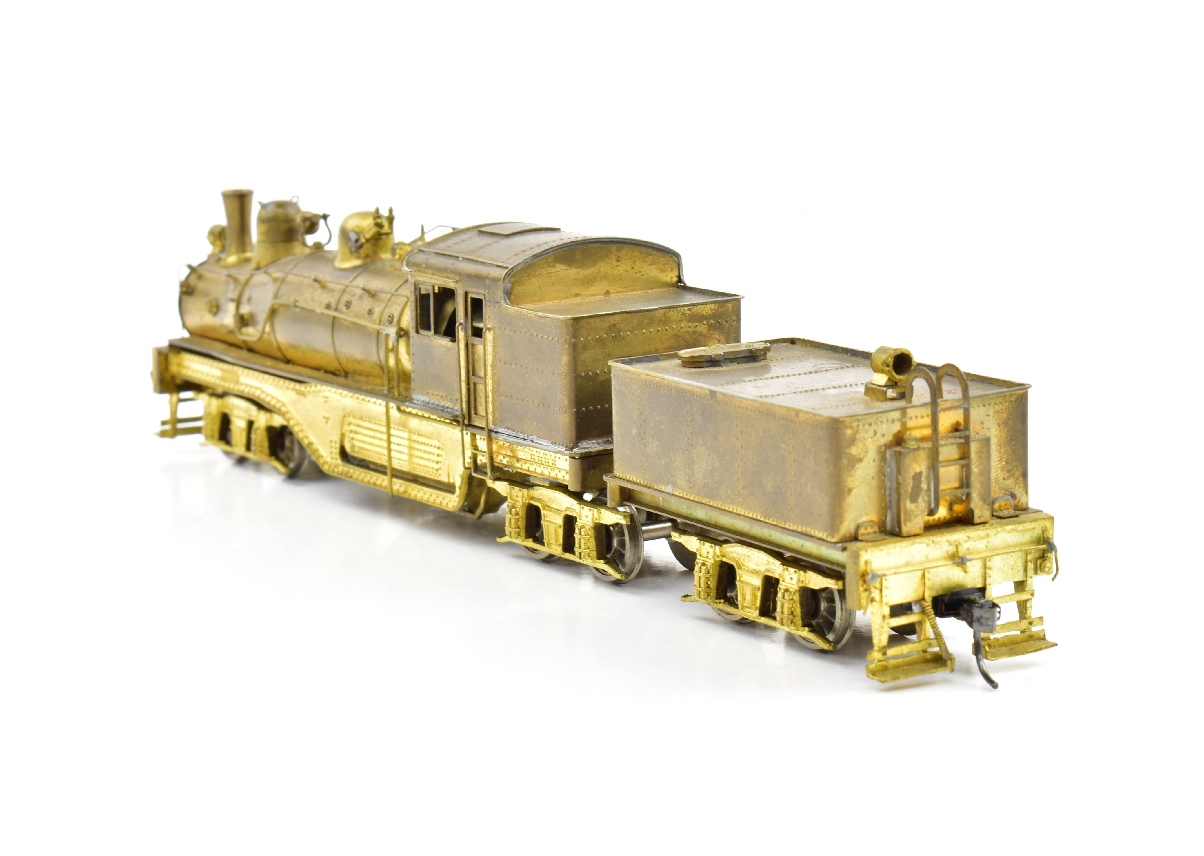 HO Scale Brass Max Gray Western Maryland 3 - Truck Shay Model in Gray