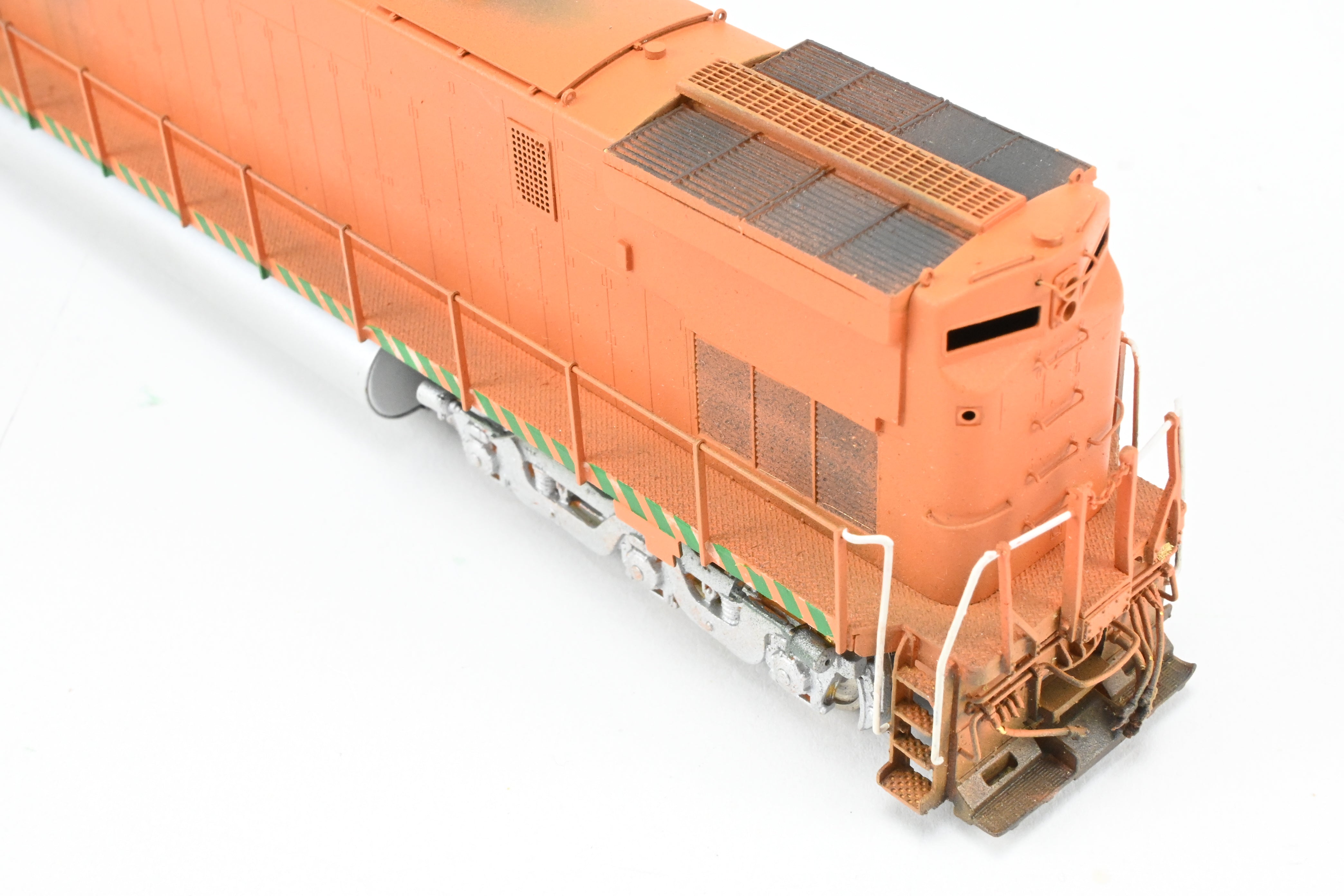 HO Brass Oriental Limited C-628 2750 HP High Hood with Partial Paint