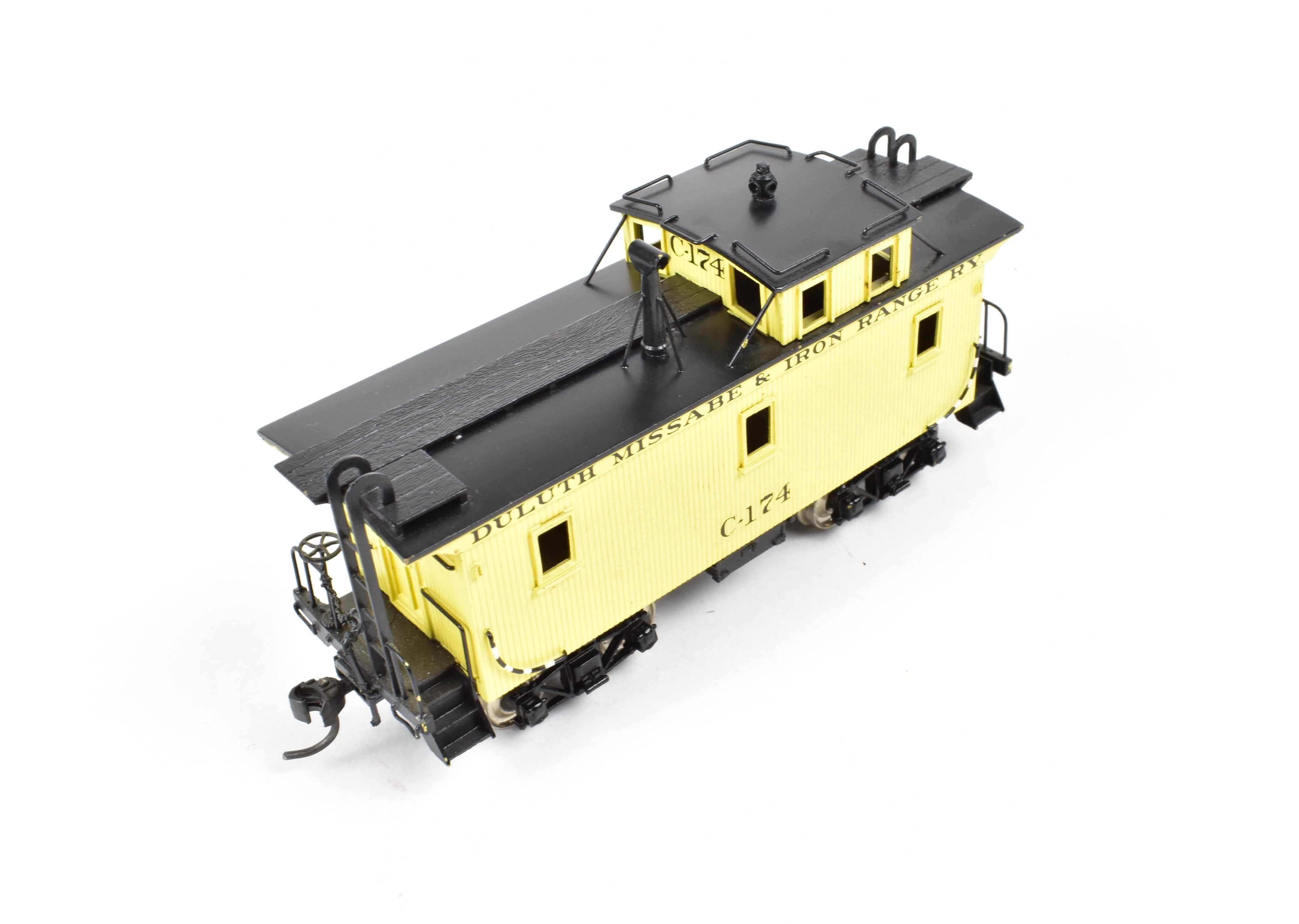 HO Scale Brass Duluth Missabe & Iron Range Wood Caboose FP #C-174 by SKI