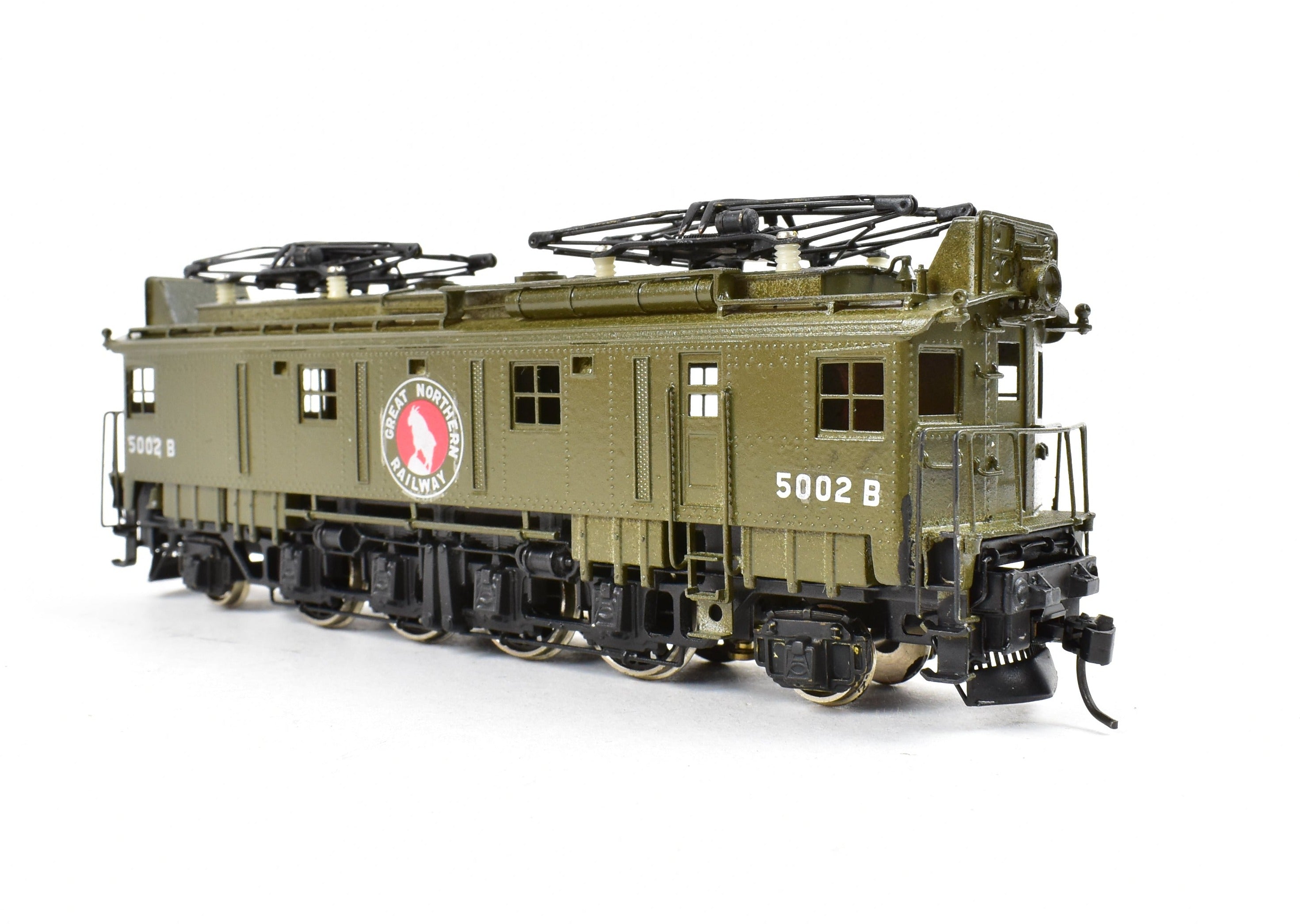 NPP Nickel Plate Great Northern Z-1 Unpowered Single Unit Electric Locomotive, Custom Painted