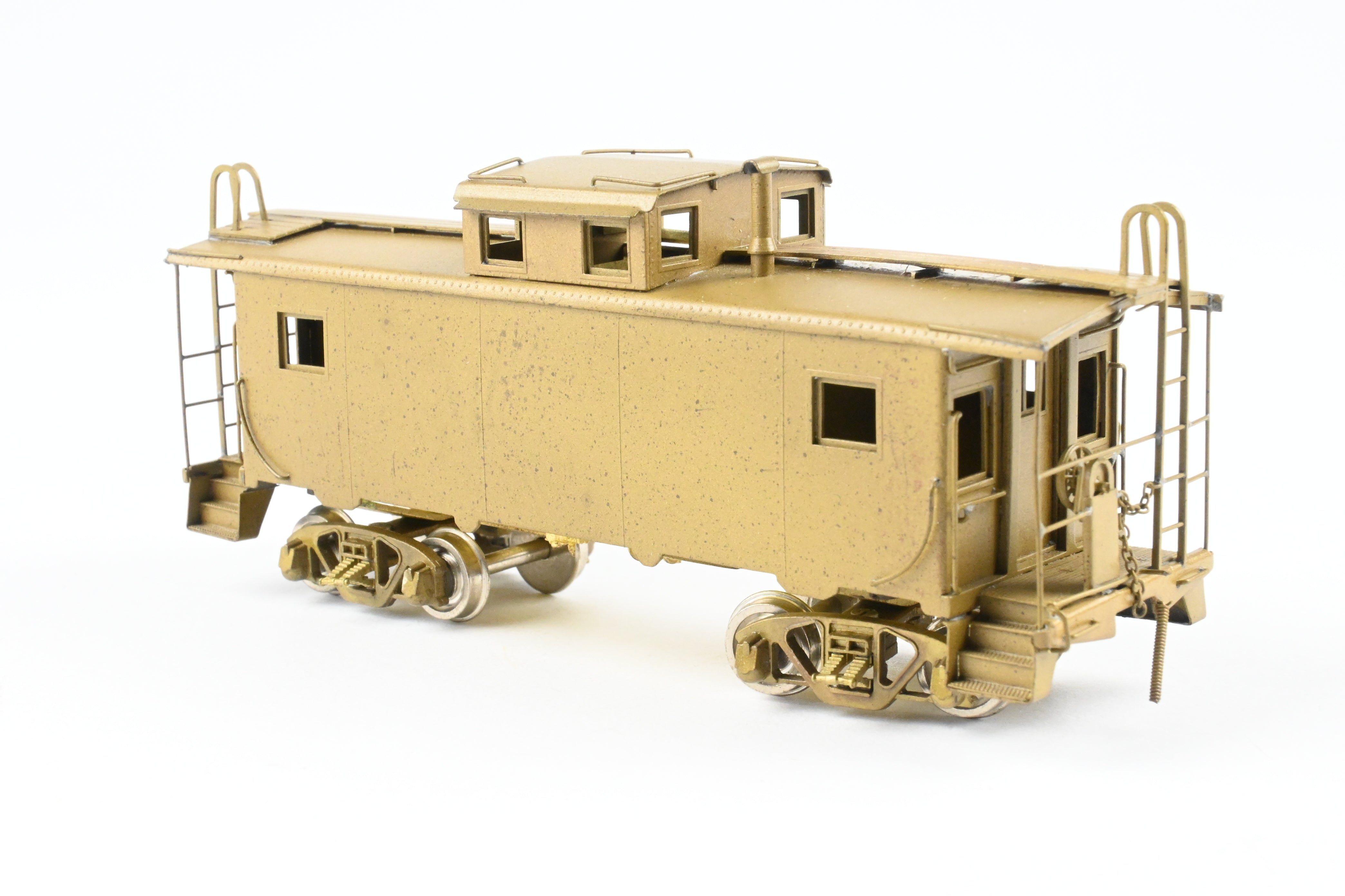 HO Scale Brass NKP - Nickel Plate Road 700 Series Steel Caboose with Custom Trucks