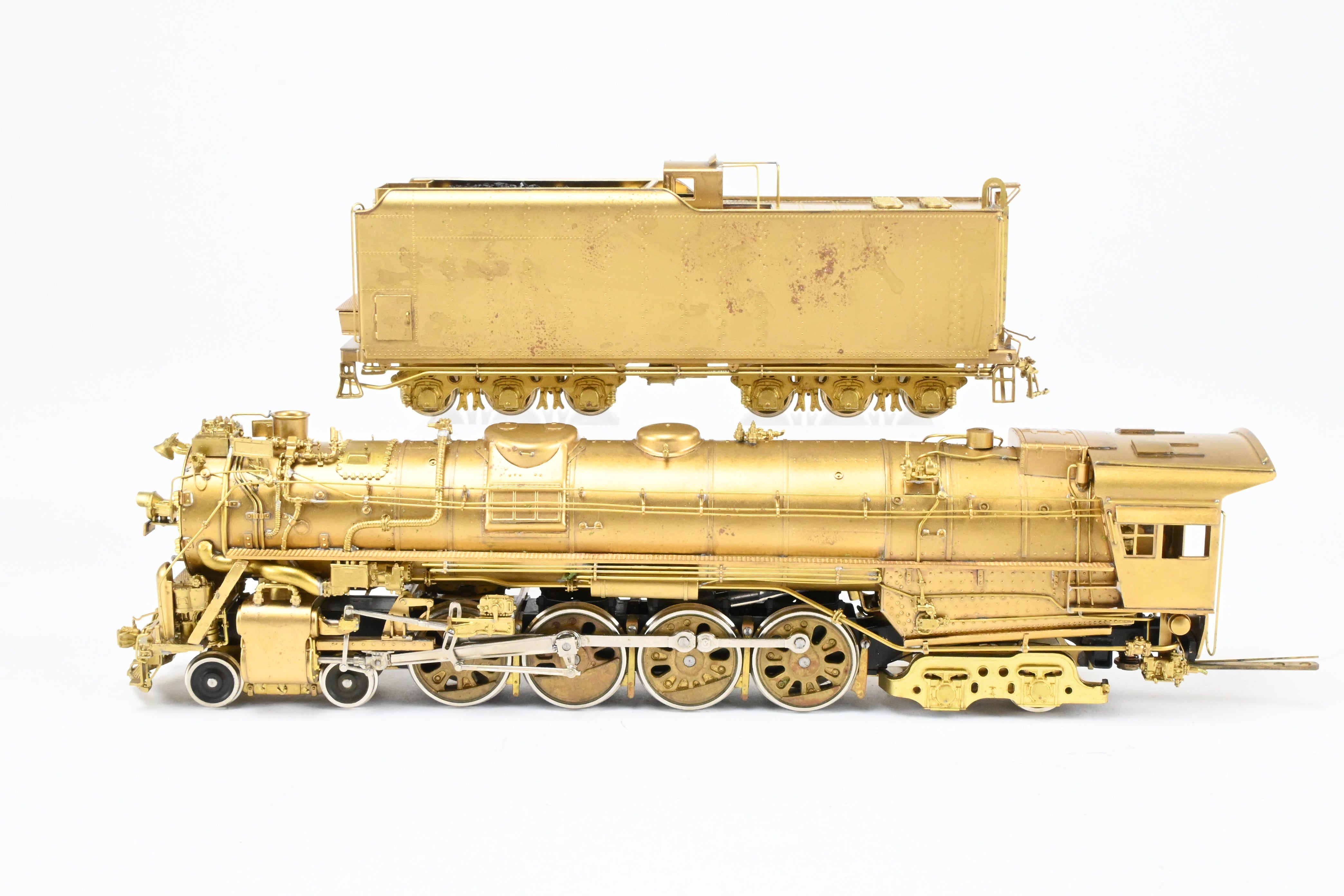 High - Quality HO Scale Brass PFM - Fujiyama Missouri Pacific 2200 Class 4 - 8 - 4 Steam Locomotive Model