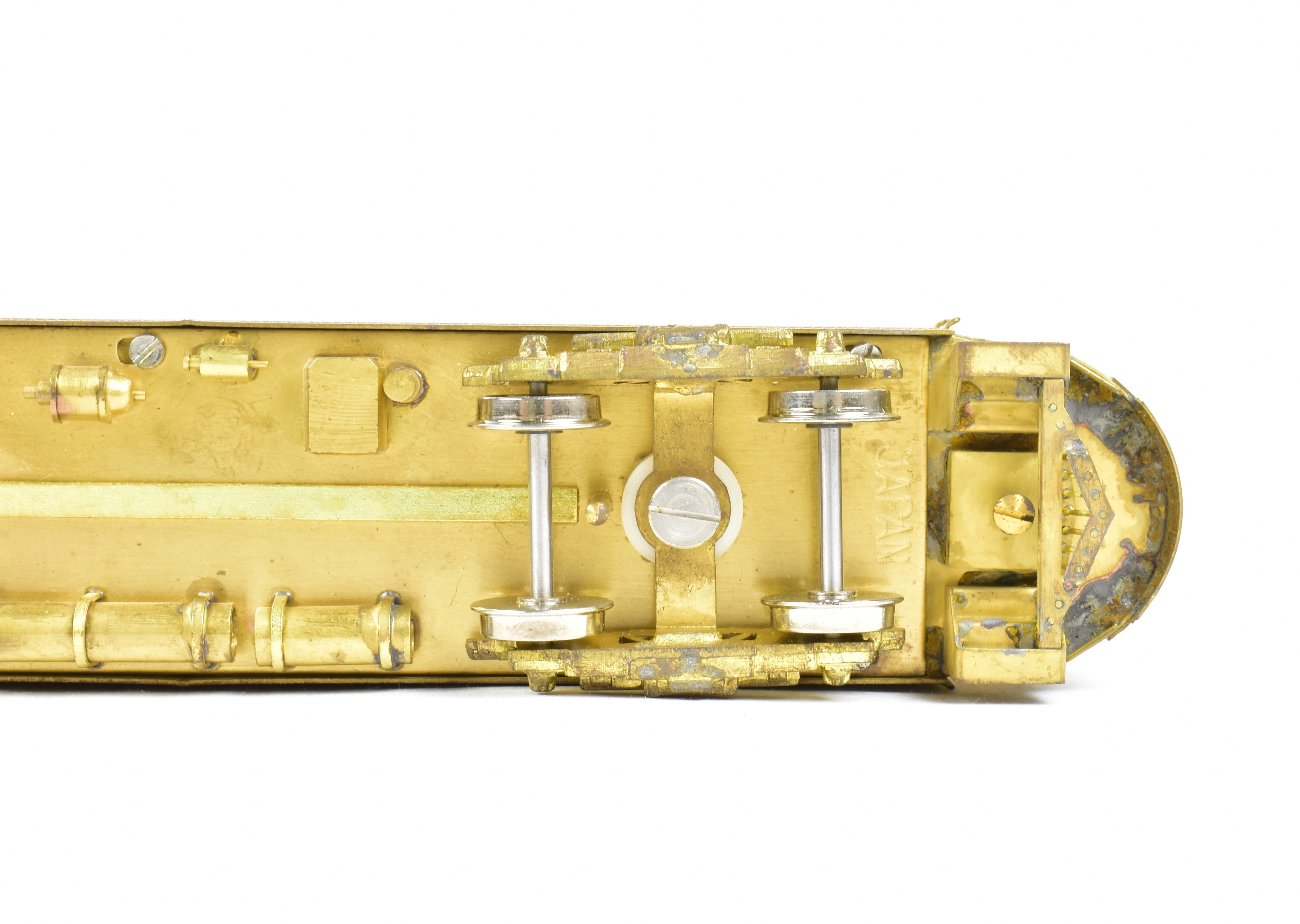 HO Scale Brass Model MTM - Midwest Trolley Museum CNS&M - North Shore Line No. 410 Parlor Observation Trailer Model for Collectors