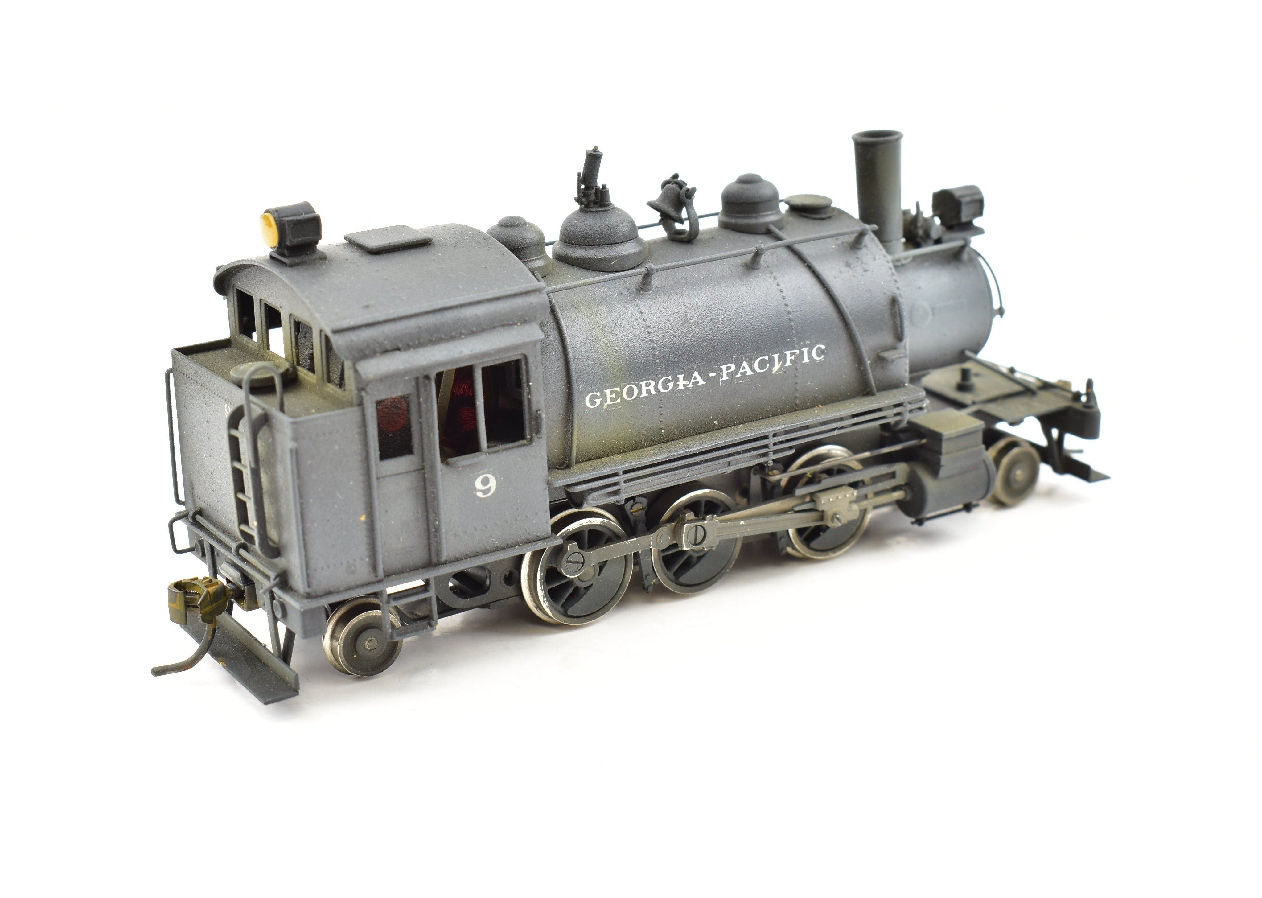 HO Scale Brass Model Train - Northwest Short Line Georgia Pacific #9 Baldwin Side Tank 2-6-2T Logger CP Replica