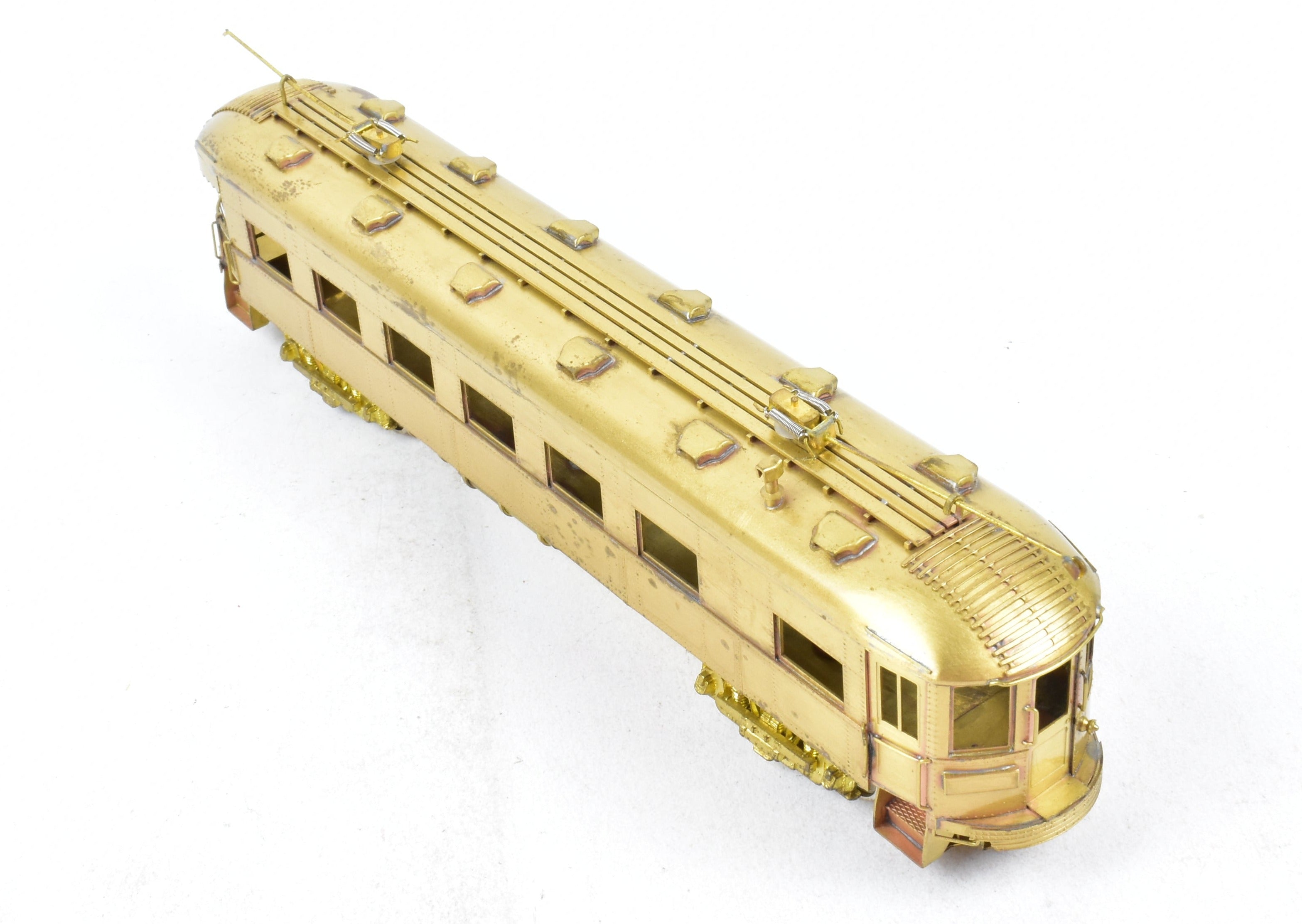 1978 HO Brass MTM Midwest Trolley Museum North Shore Line No. 410 Parlor Observation Trailer