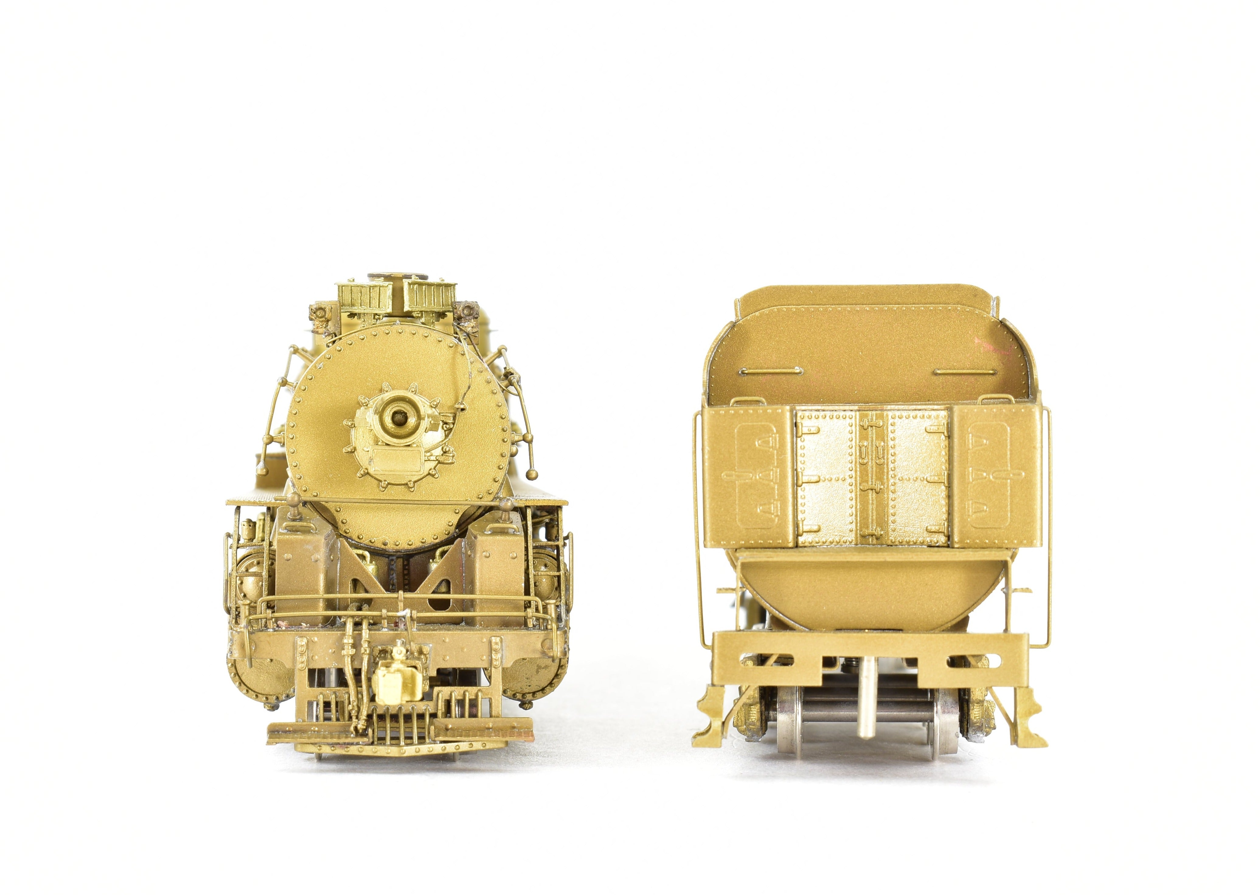 HO Scale Brass Model Train - Chesapeake & Ohio Class B-1 2-10-2 with Pumps on Pilot by NJ Custom Brass