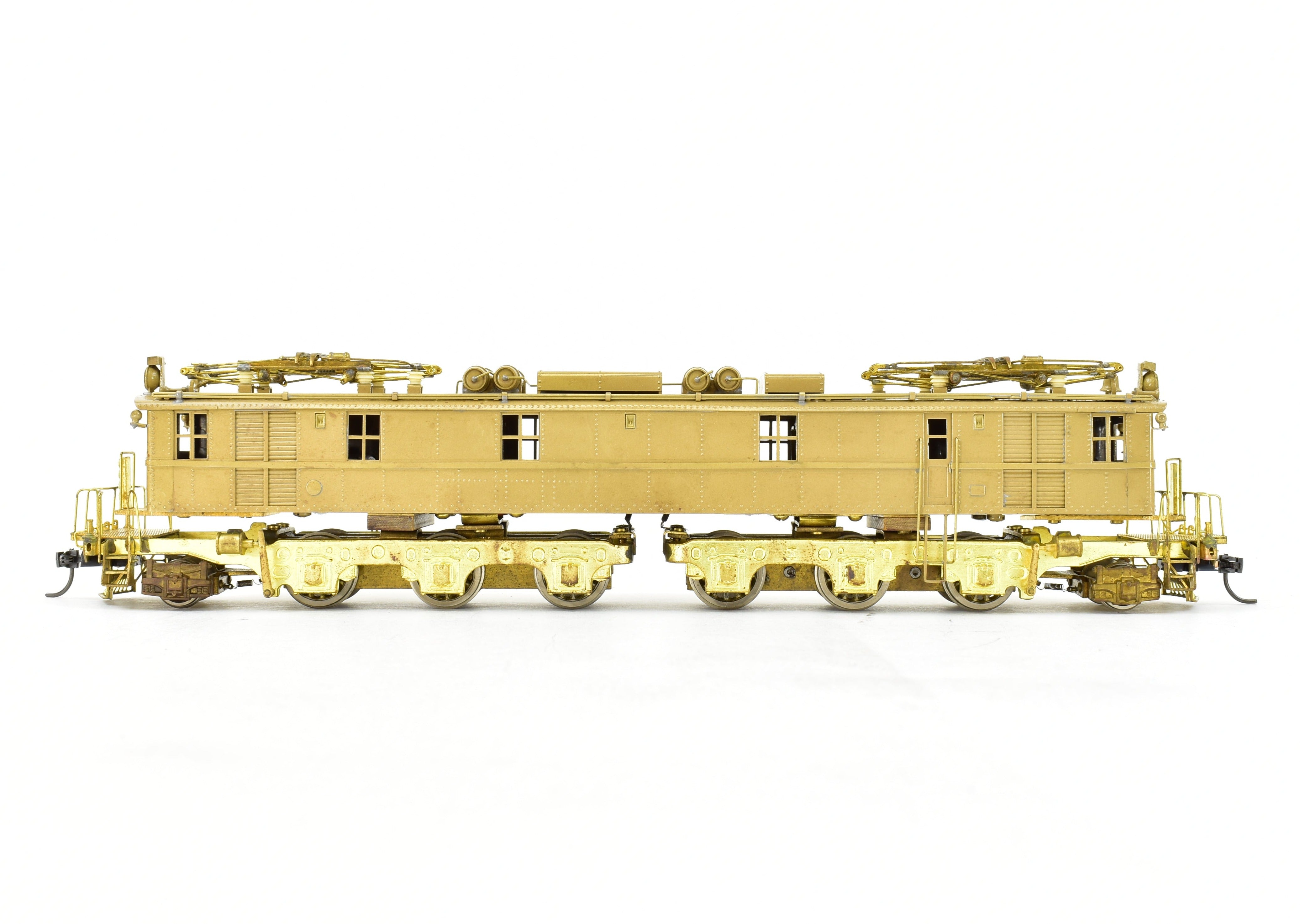 HO Scale Great Northern Y-1 Electric Locomotive by Brass Max Gray in Gray Color