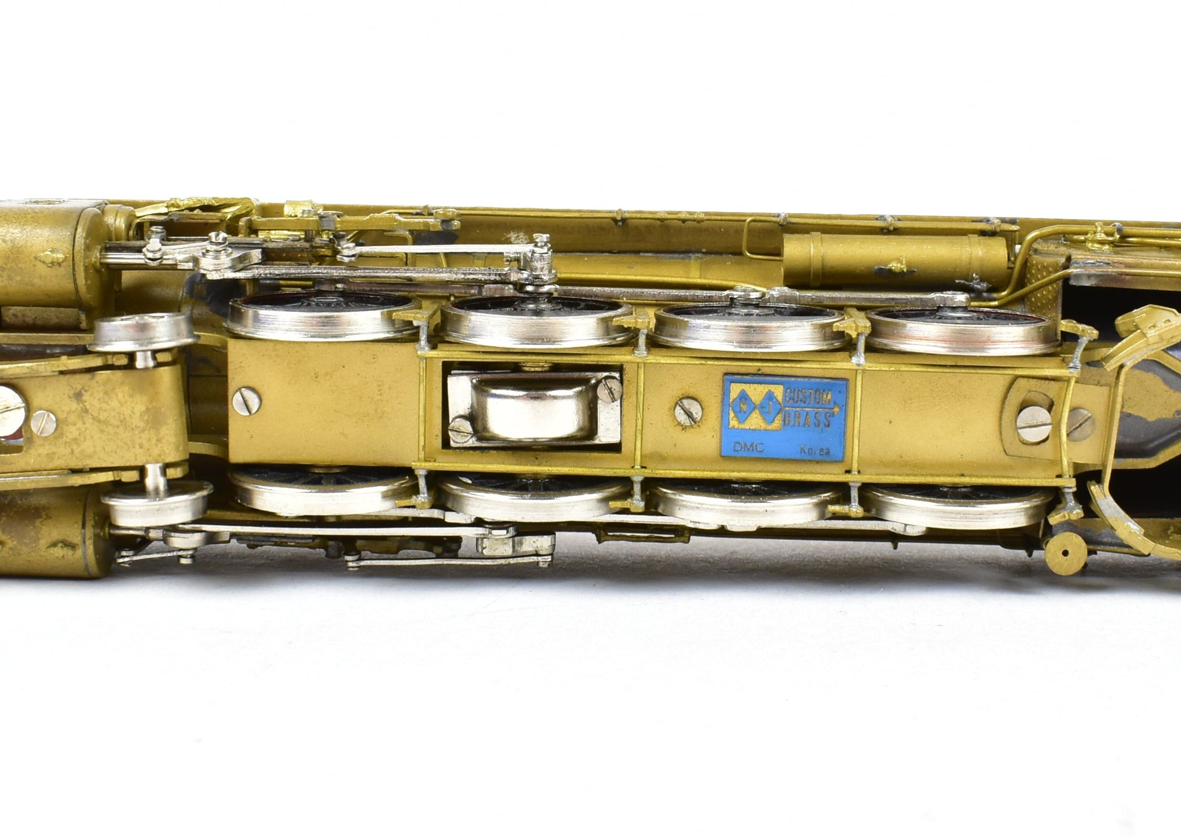 High - Quality HO Scale Custom Brass Chesapeake & Ohio Class J - 2 4 - 8 - 2 Steam Locomotive Model by NJ Custom Brass