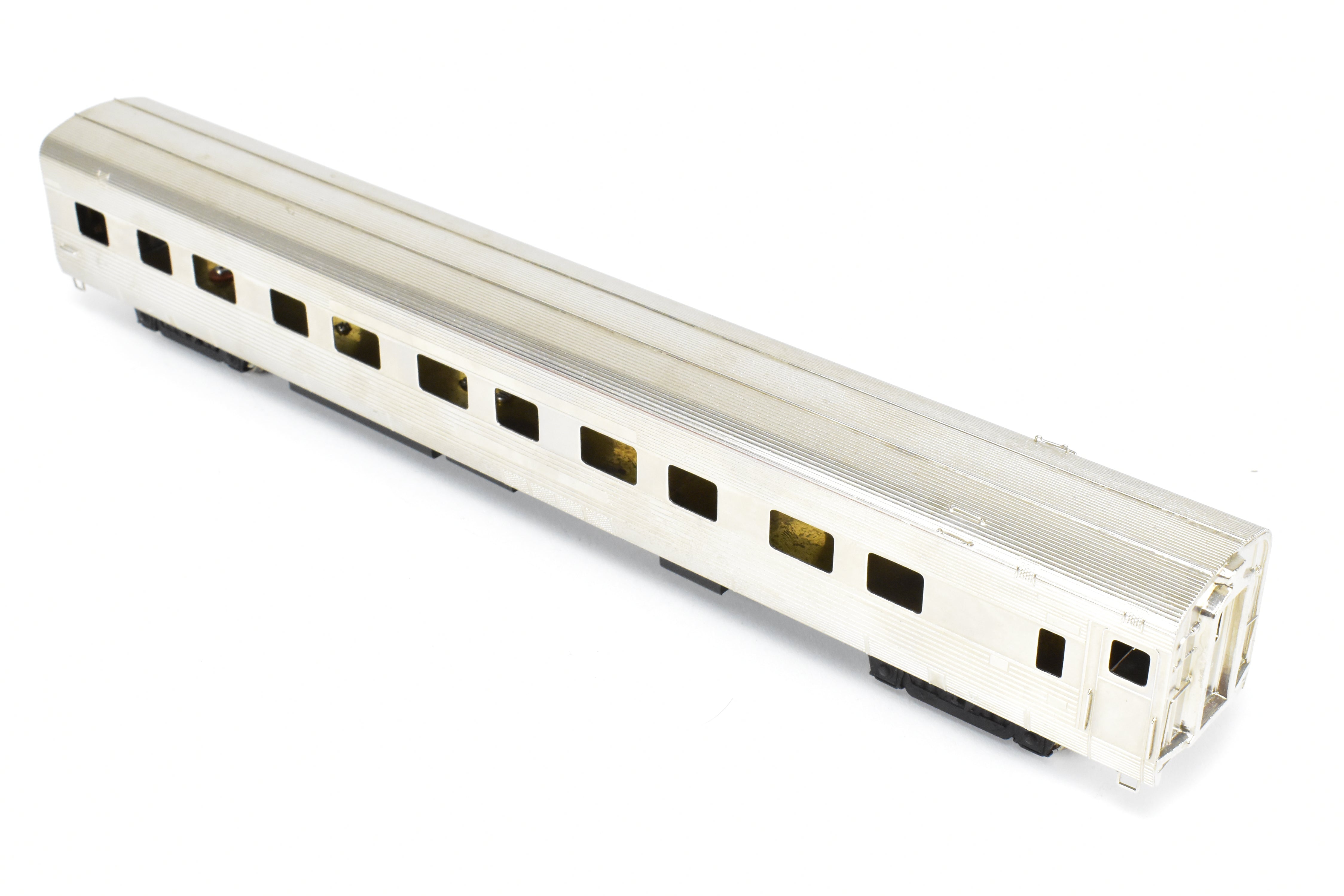 HO Brass NPP Nickel - Plated California Zephyr Budd Sleeper Model