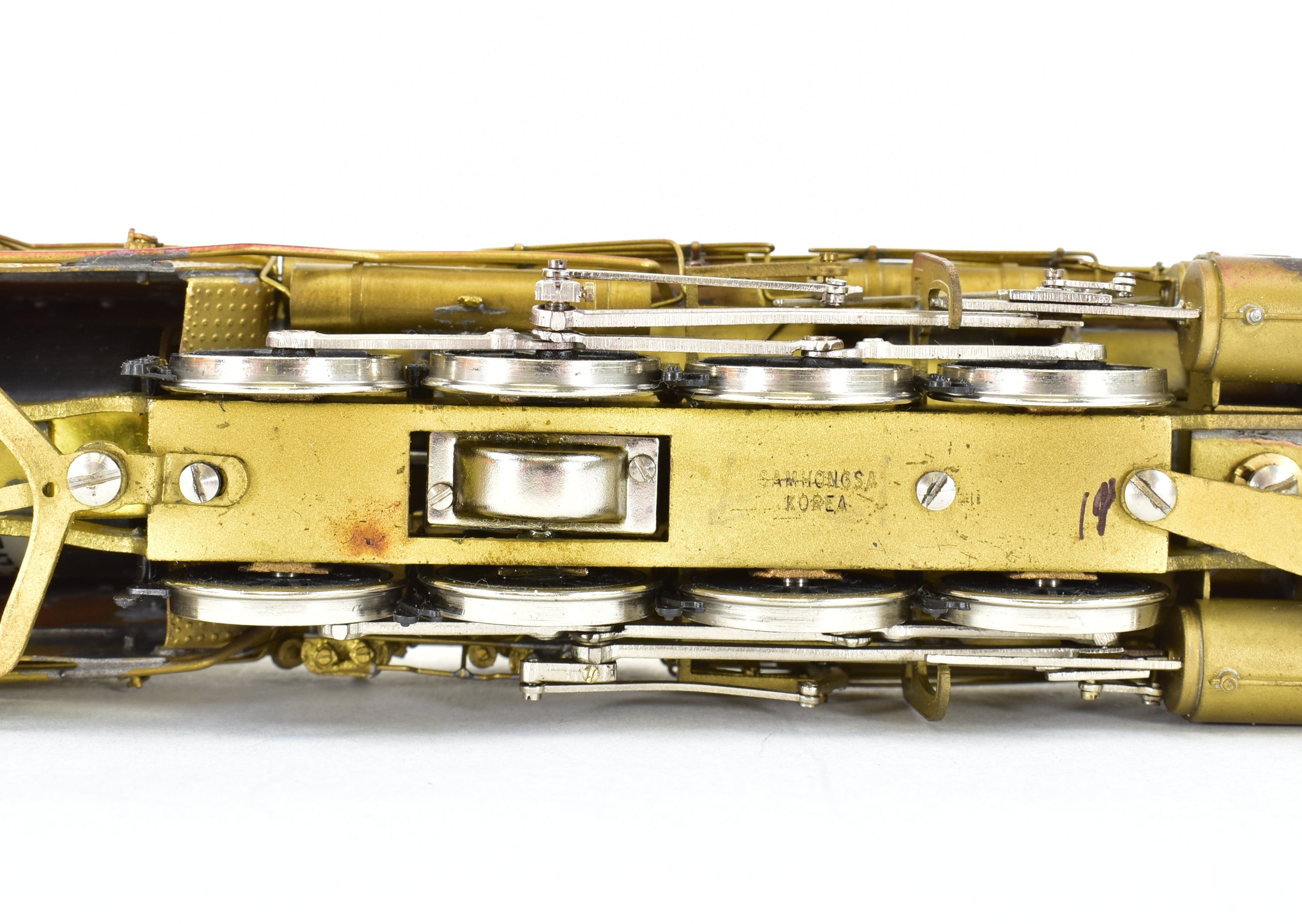 HO Scale Brass Great Northern 2-8-2 Class O-4 Sunset Import Model