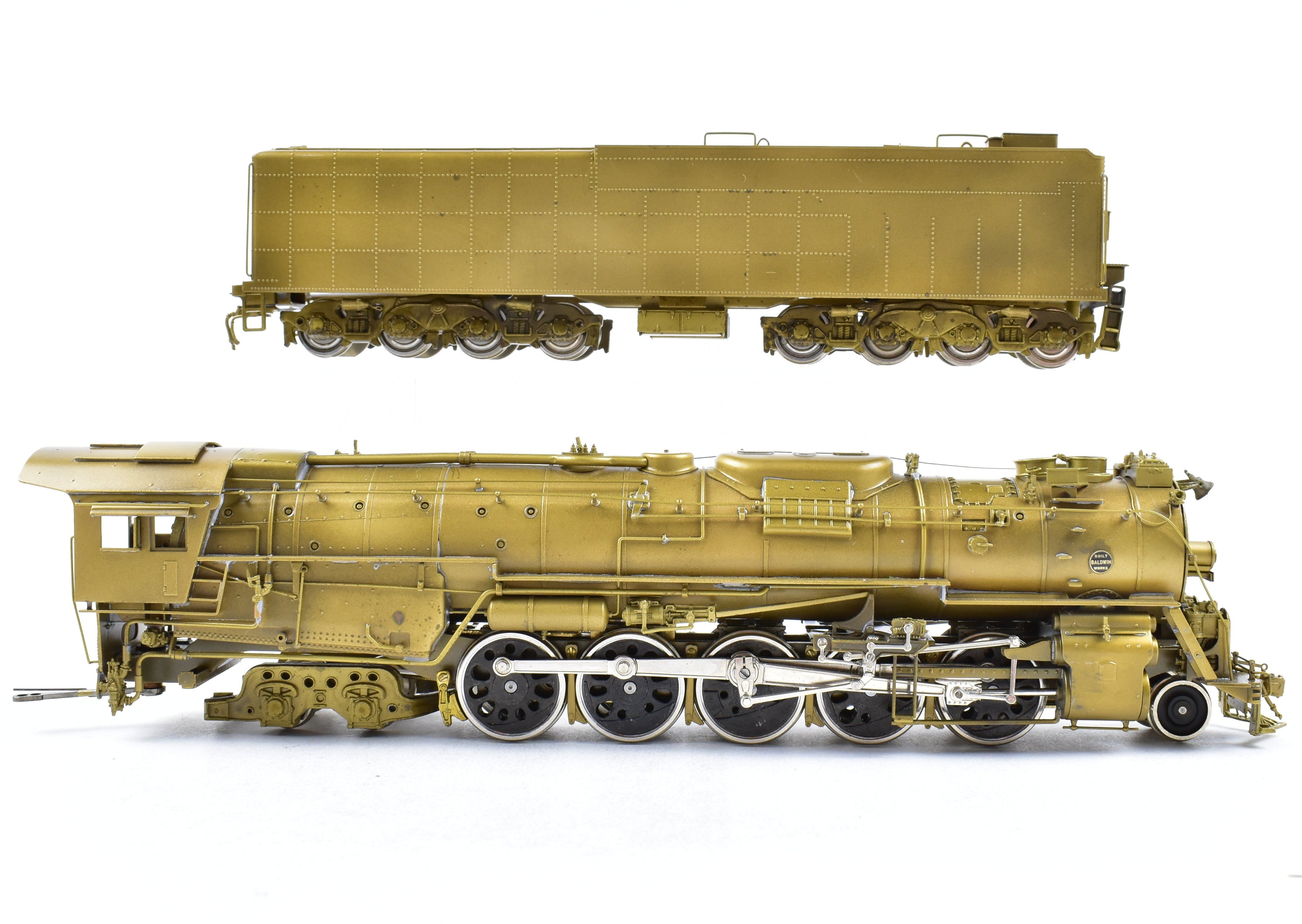1982 HO Brass PFM - United ATSF Santa Fe 2-10-4 Late Version #5020 in ReBoxx