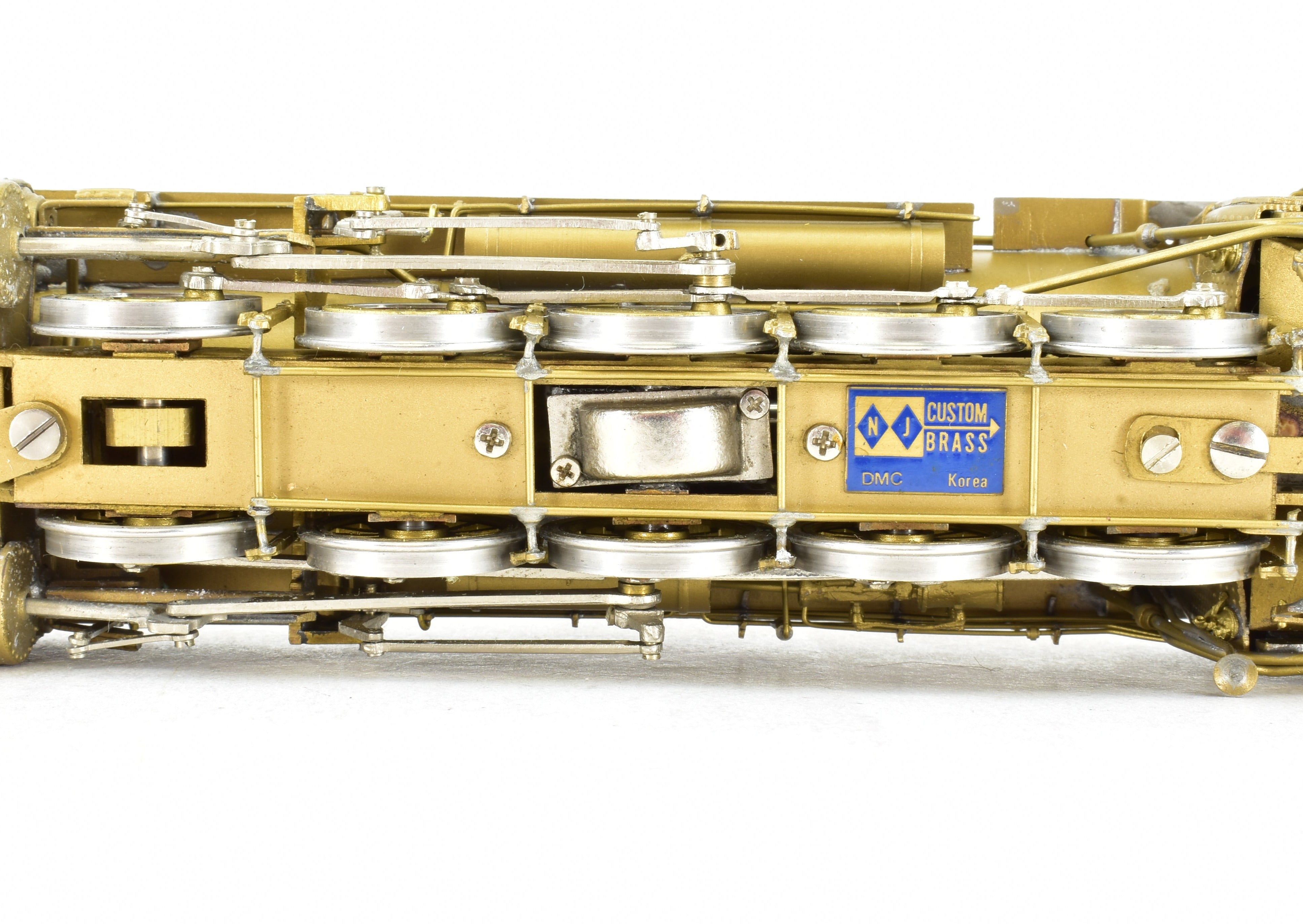 HO Scale Brass Model Train - Chesapeake & Ohio Class B-1 2-10-2 with Pumps on Pilot by NJ Custom Brass