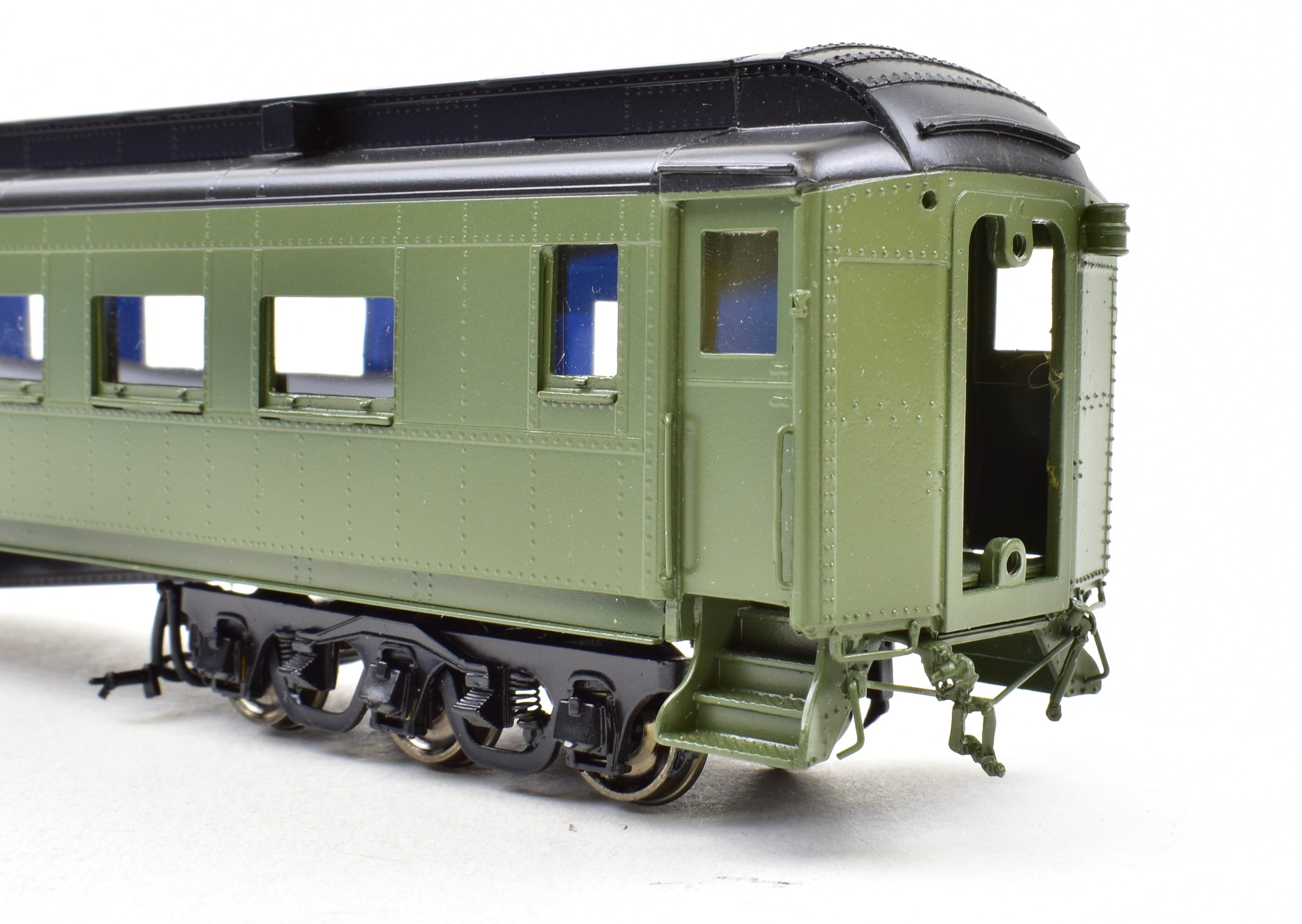 HO Scale Brass ATSF - Santa Fe 3000 Series Heavyweight Chair Car FP