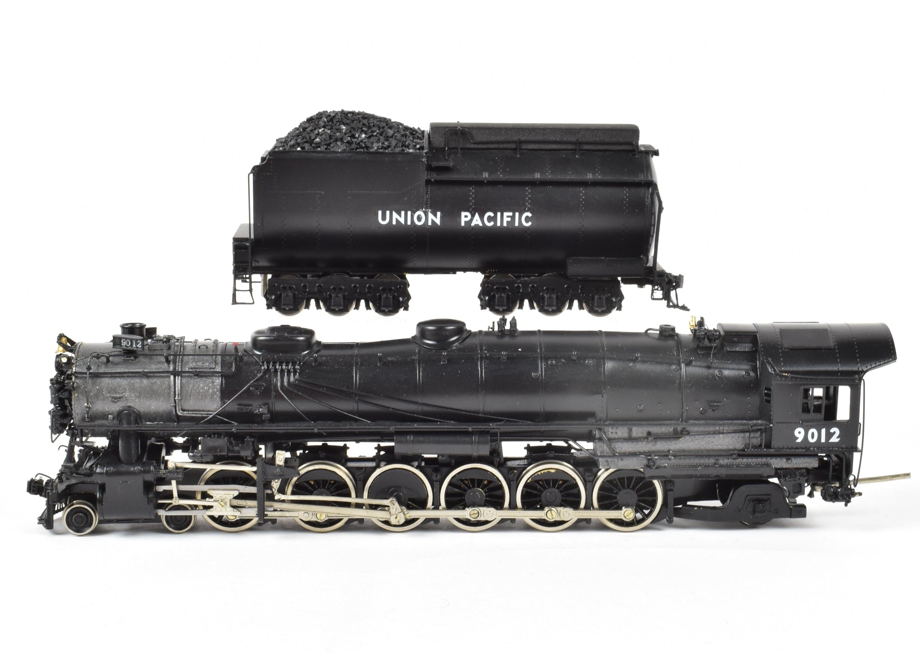 HO Brass Sunset Models UP - Union Pacific 9000 4-12-2 Custom Painted Engine #9012