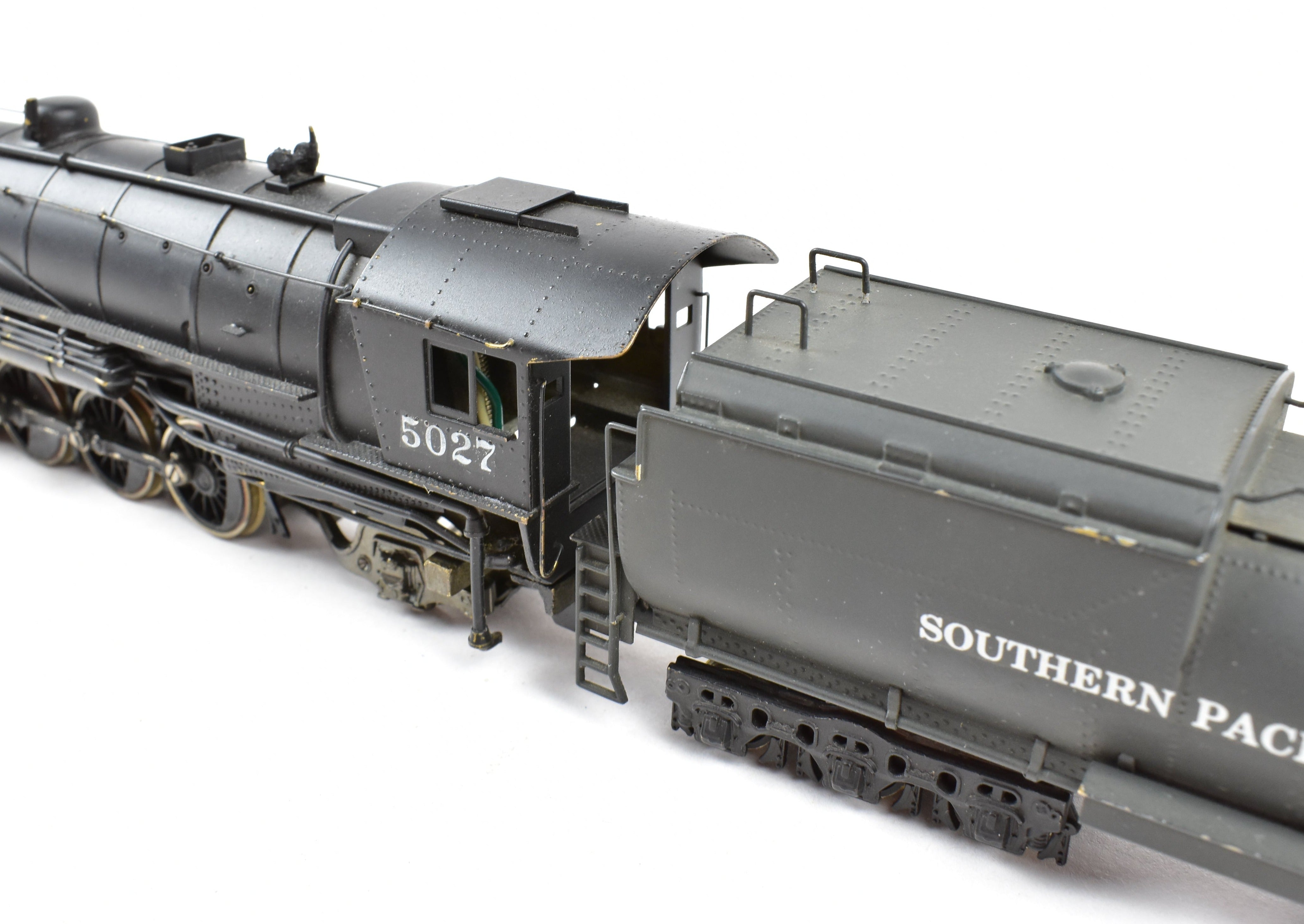 HO Scale Brass Max Gray Southern Pacific 5000 Class 4-10-2 SP-1 Locomotive Model with Custom Painted Finish