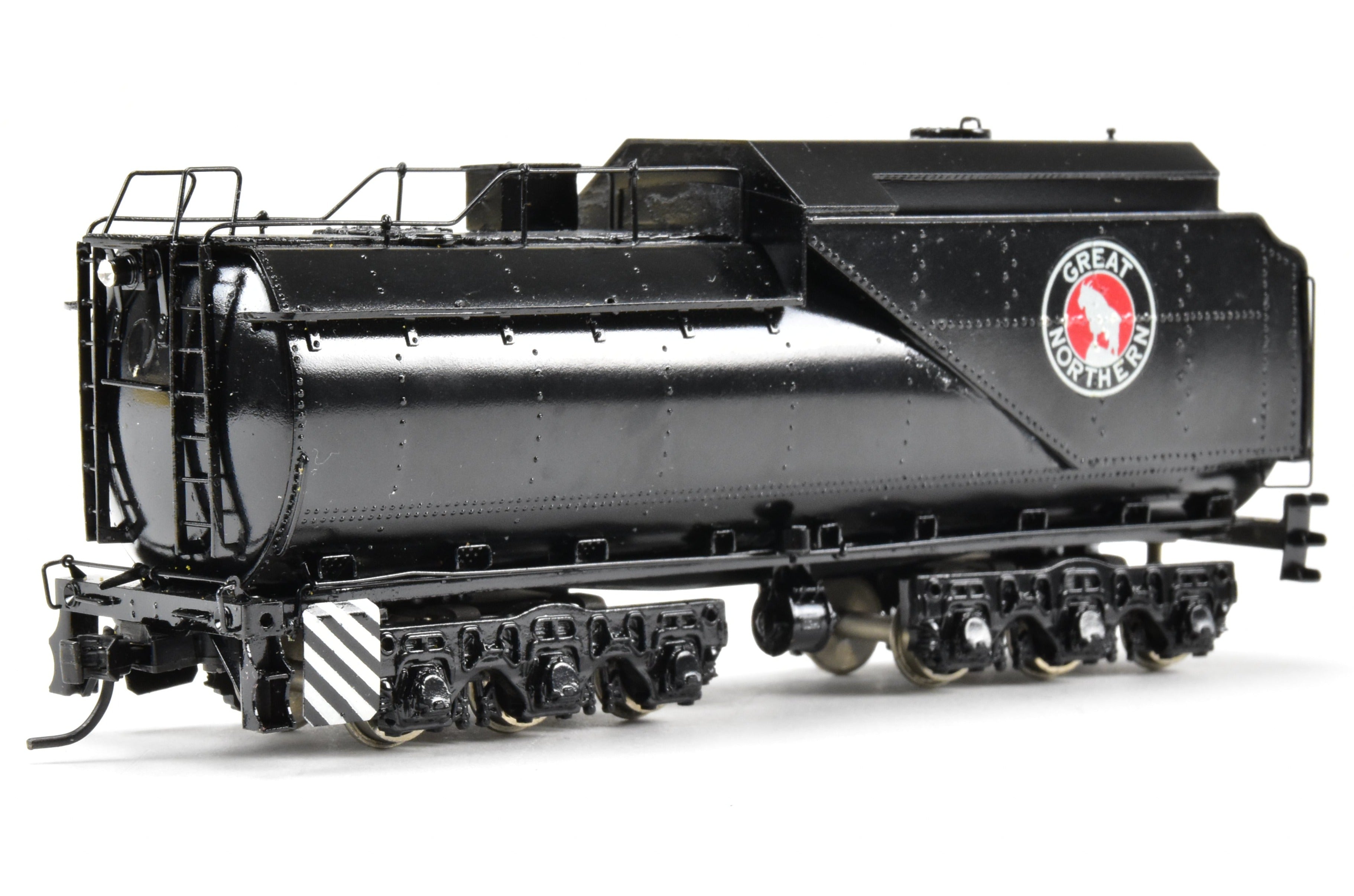 HO Scale Brass PFM - Tenshodo GN - Great Northern 2-6-8-0 Class M-2 Model Locomotive 1964 Run with Can Motor Upgrade and Professional Paint Job No. 1975