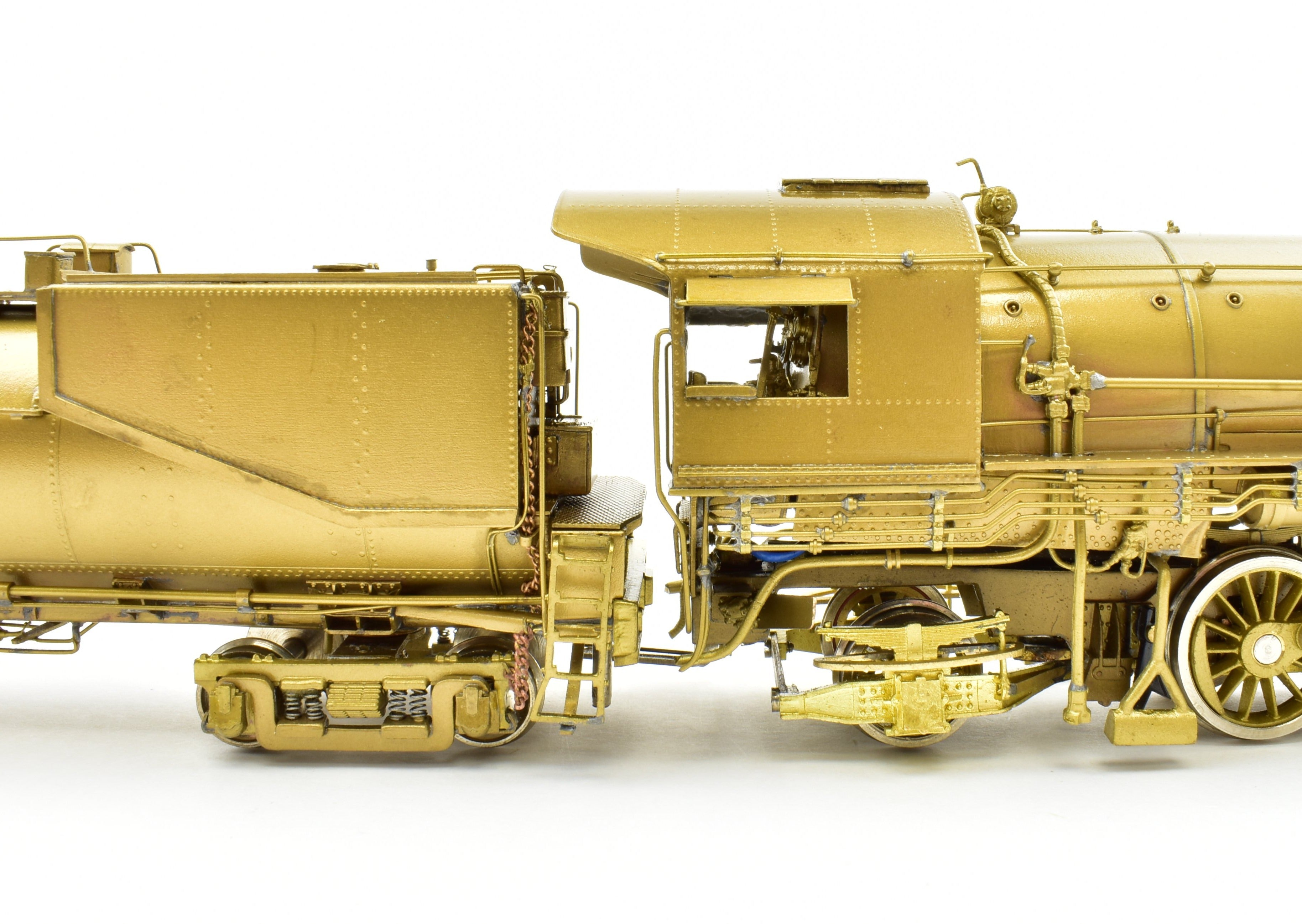 HO Brass Sunset Models SP - Southern Pacific F-1 2-10-2 Elesco Feedwater Heater (As-Is Condition)