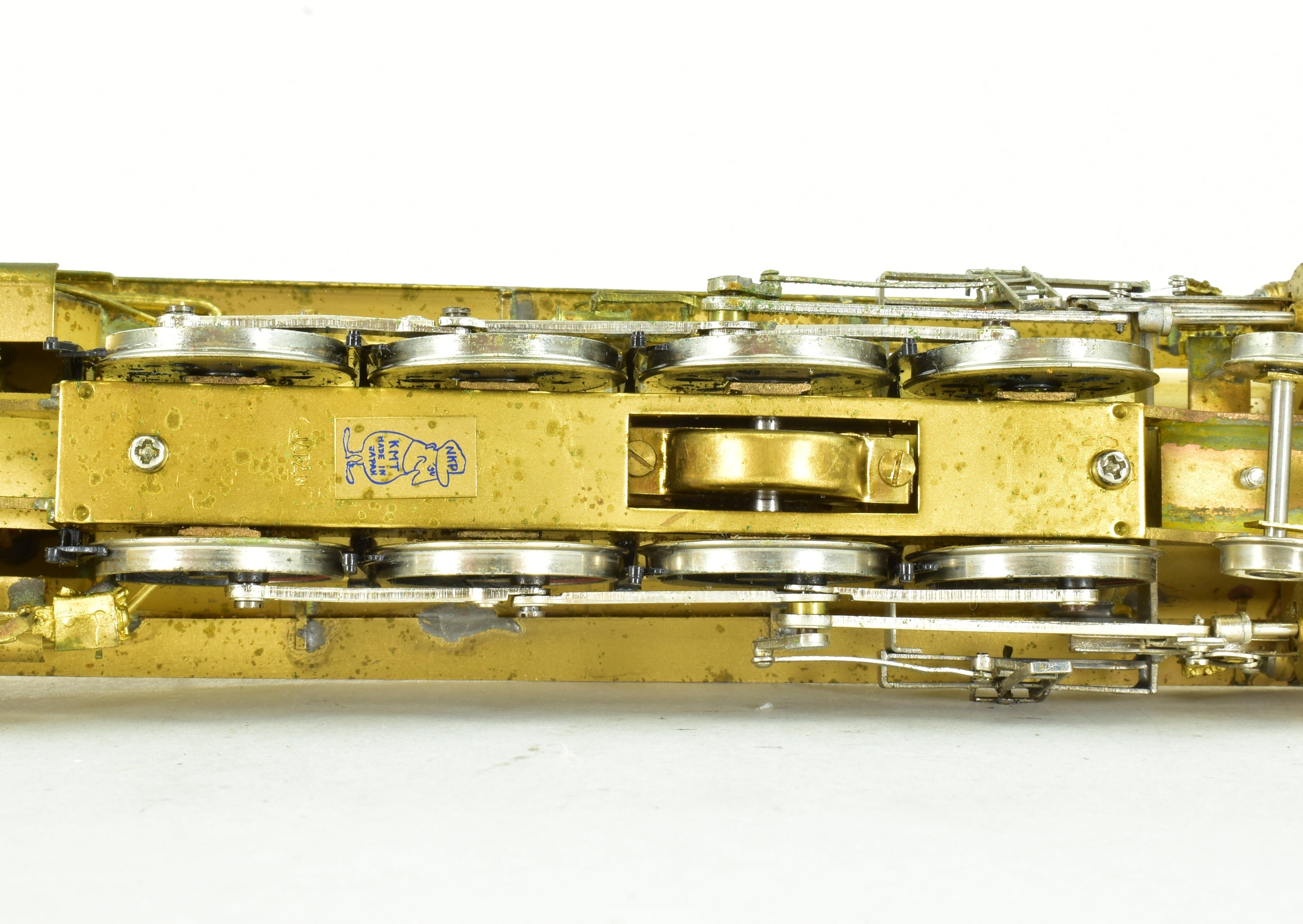 HO Brass Nickel - Plated DL&W Lackawanna Class Q - 4 4 - 8 - 4 Modern Pocono Model