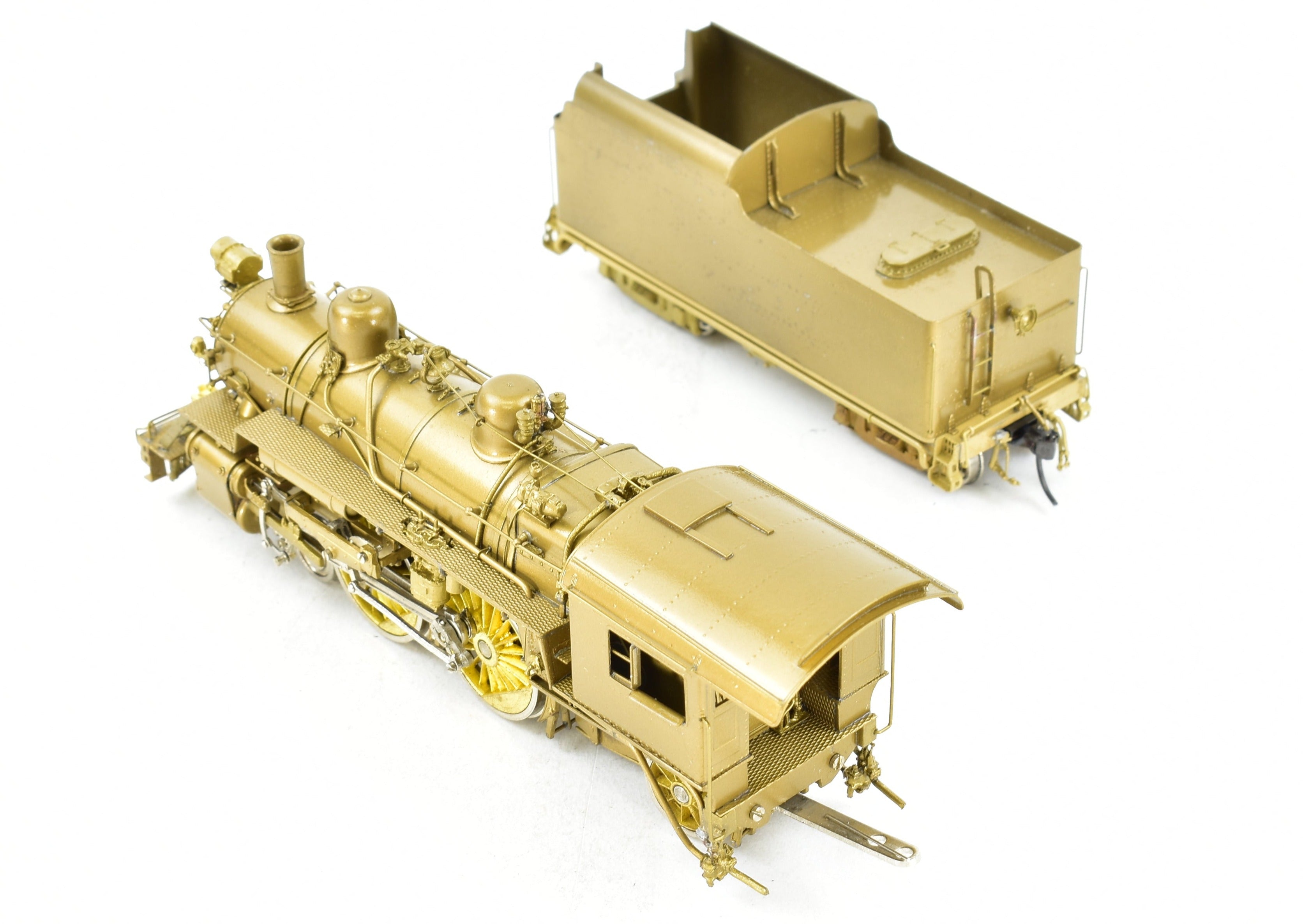 HO Scale Custom Brass Model Train - Baltimore & Ohio Class A-2 4-4-2 by Brass NJ Custom Brass