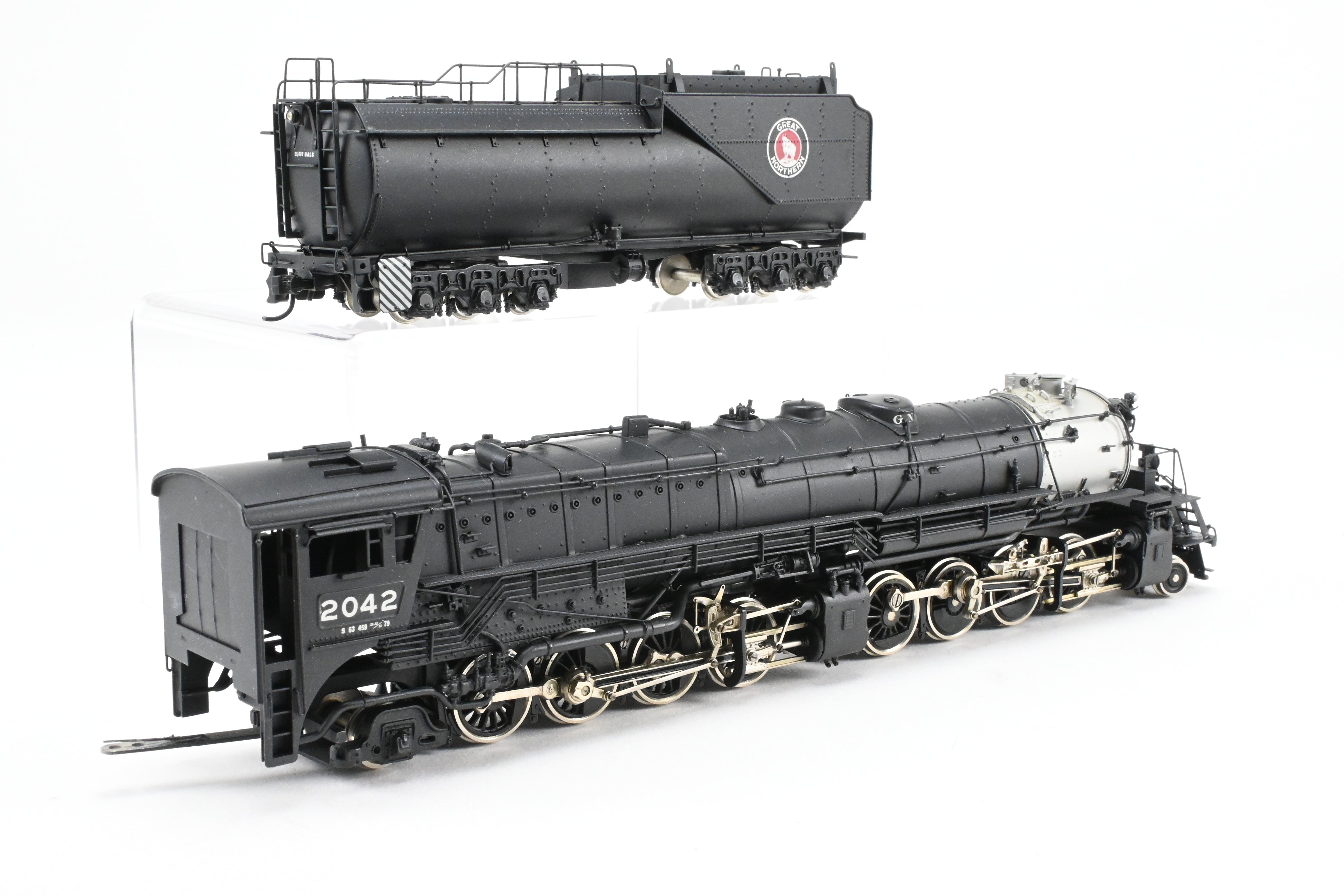 1969 HO Brass PFM - Tenshodo GN Great Northern 2-8-8-2 Class R-2 FP No. 2042 Model