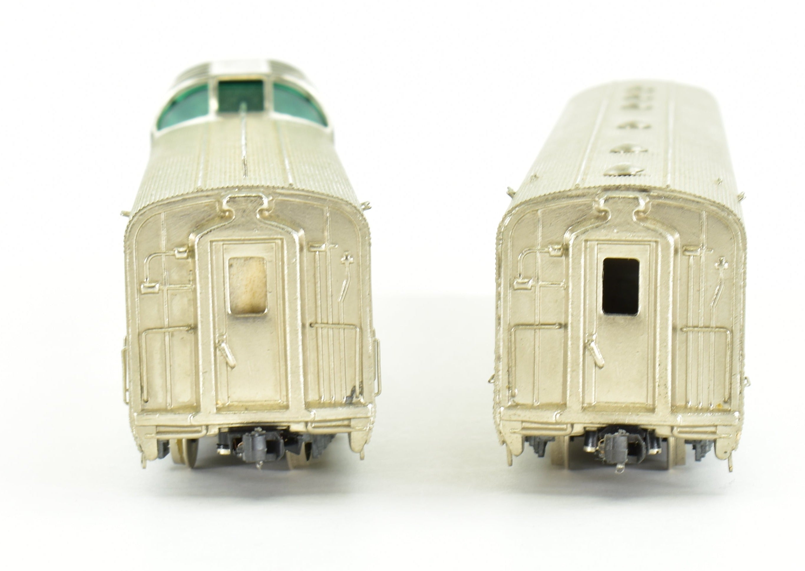 HO Scale Brass Nickel Plate Products (NPP) CB&Q - Burlington Route, WP & D&RGW California Zephyr Dome - Observation Baggage Train Set Model