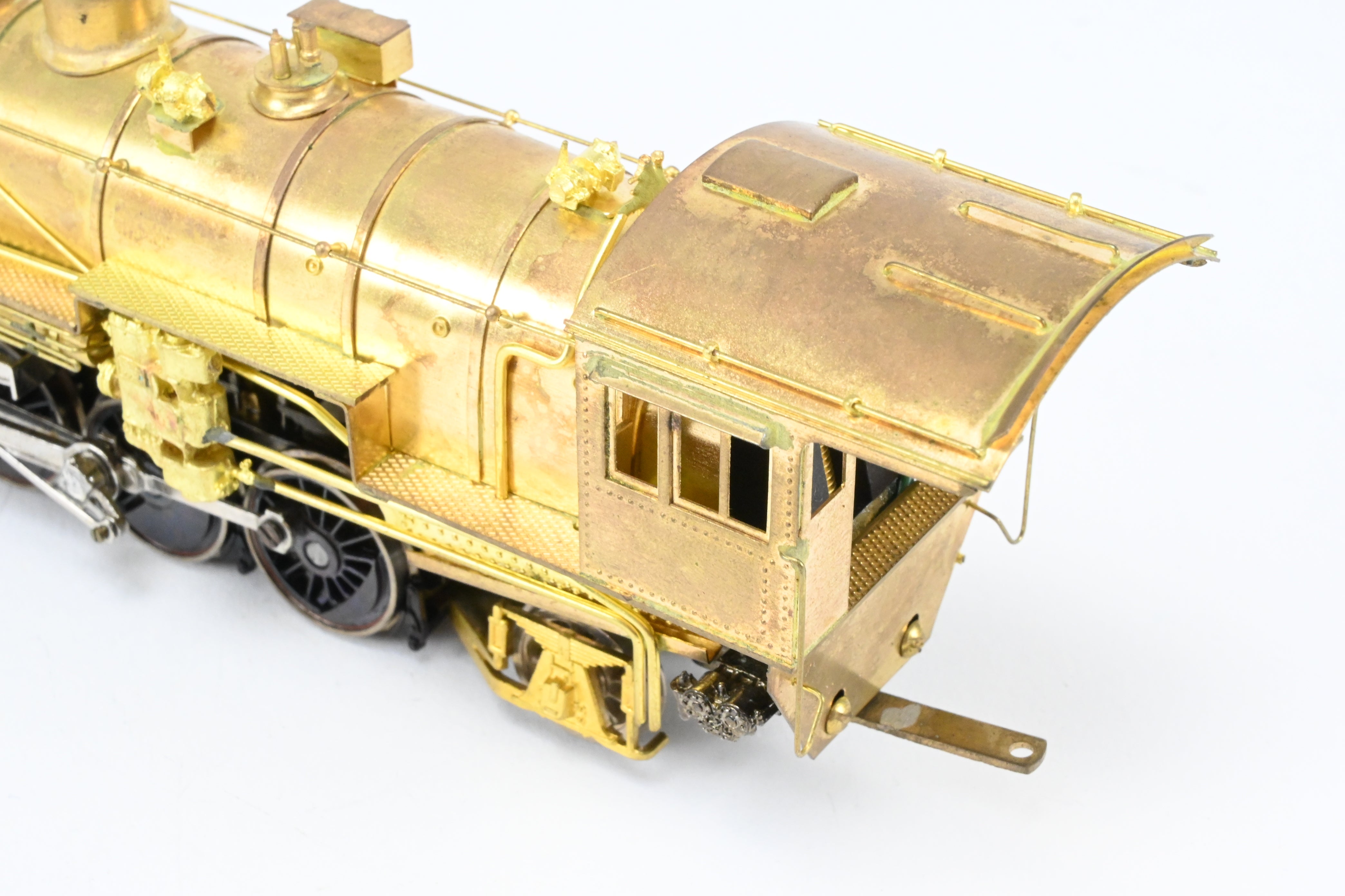 HO Scale Brass LMB Models CB&Q - Burlington Route 2-8-2 O-1A Mikado Steam Locomotive with Custom Tender Crafted by Joe G Collias
