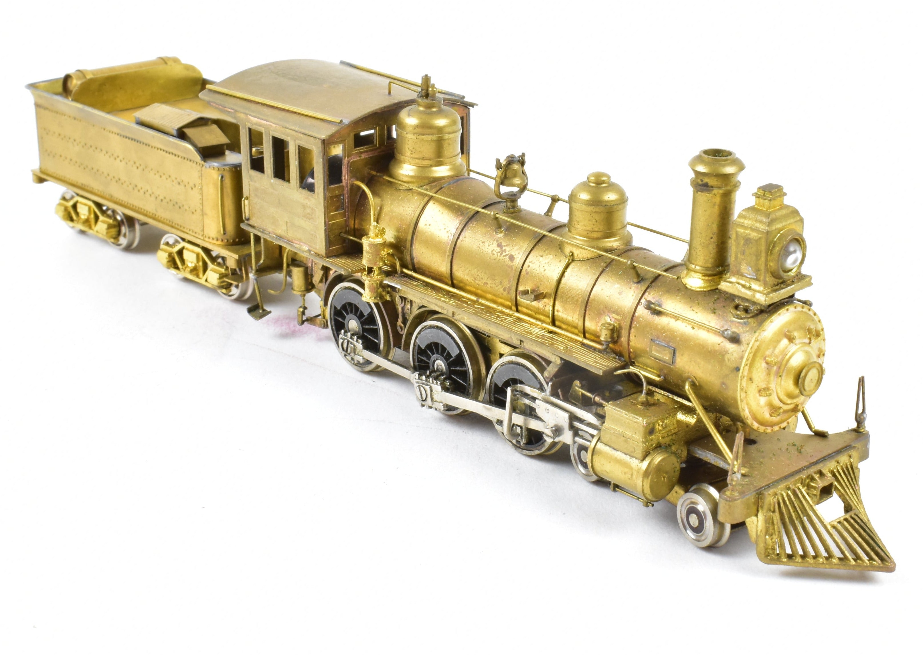 HO Scale Brass Model Train - Model Engineering Works Colorado Midland 4-6-0 Ten Wheeler Locomotive with Upgraded Drive System
