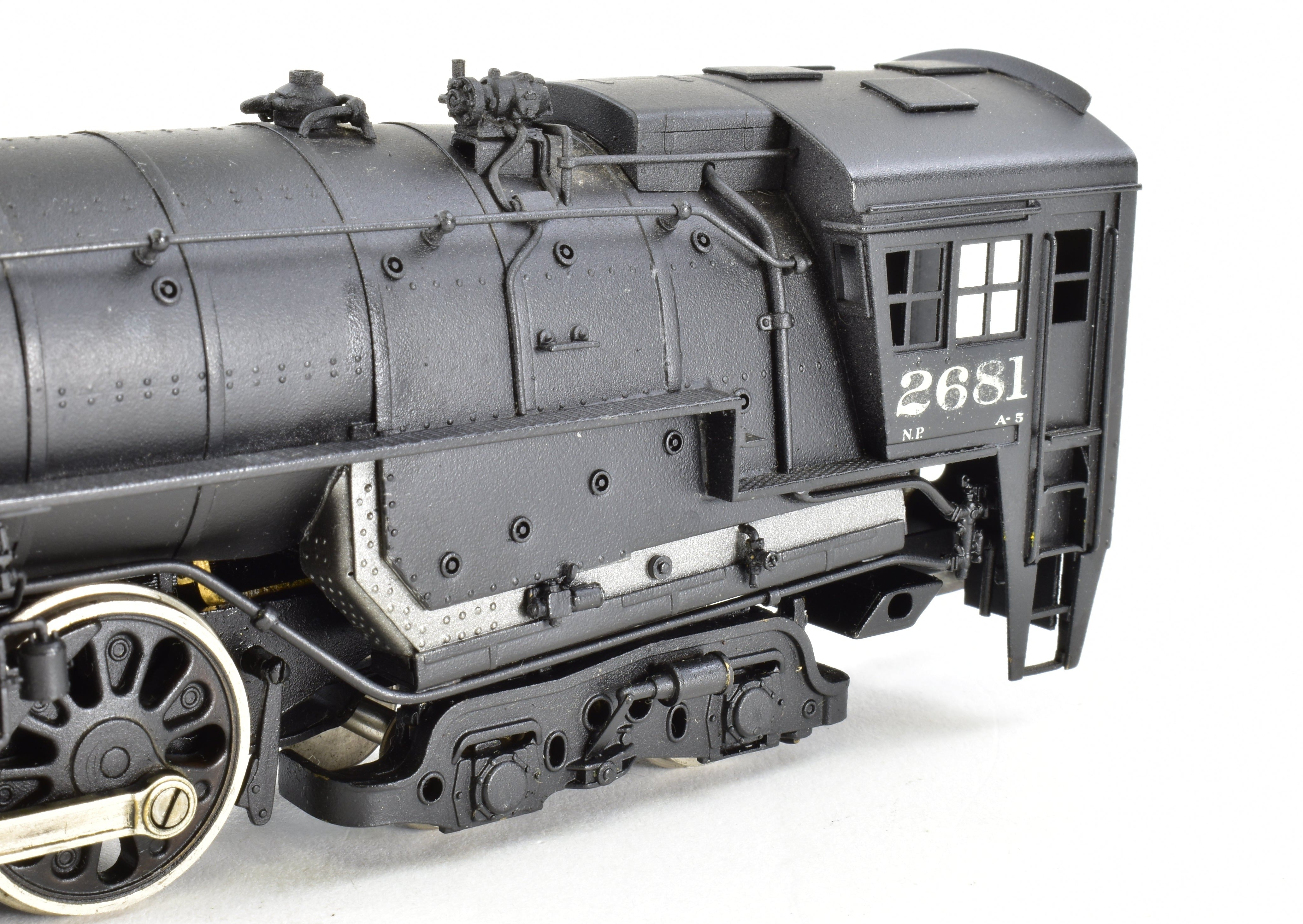HO Scale Brass PFM - Fujiyama Northern Pacific 4-8-4 Class A-5 Model from 1972 Run with Custom Painting