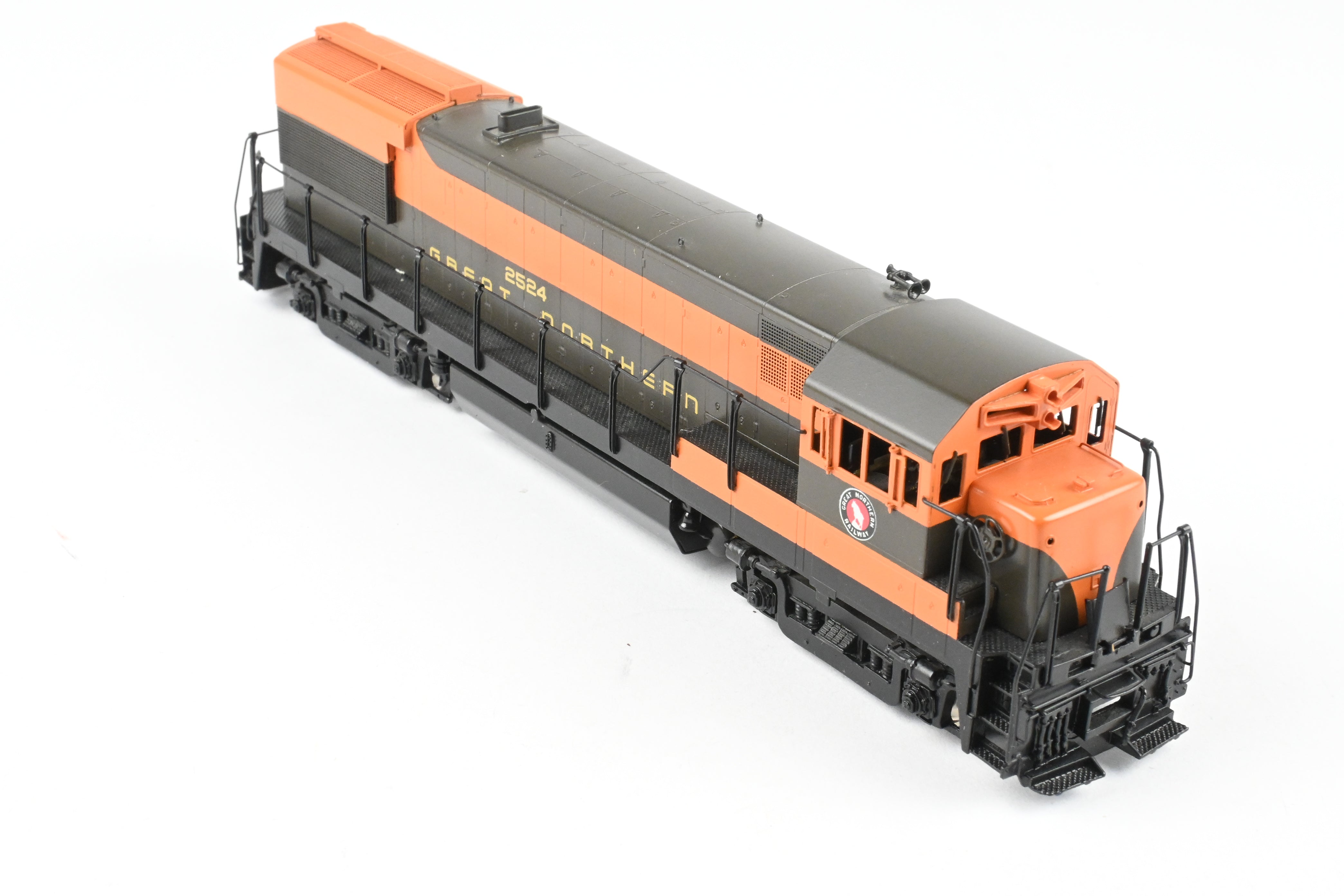 HO Brass Oriental Limited GN - Great Northern GE U-30B 3000HP Custom Painted Road Switcher #2524