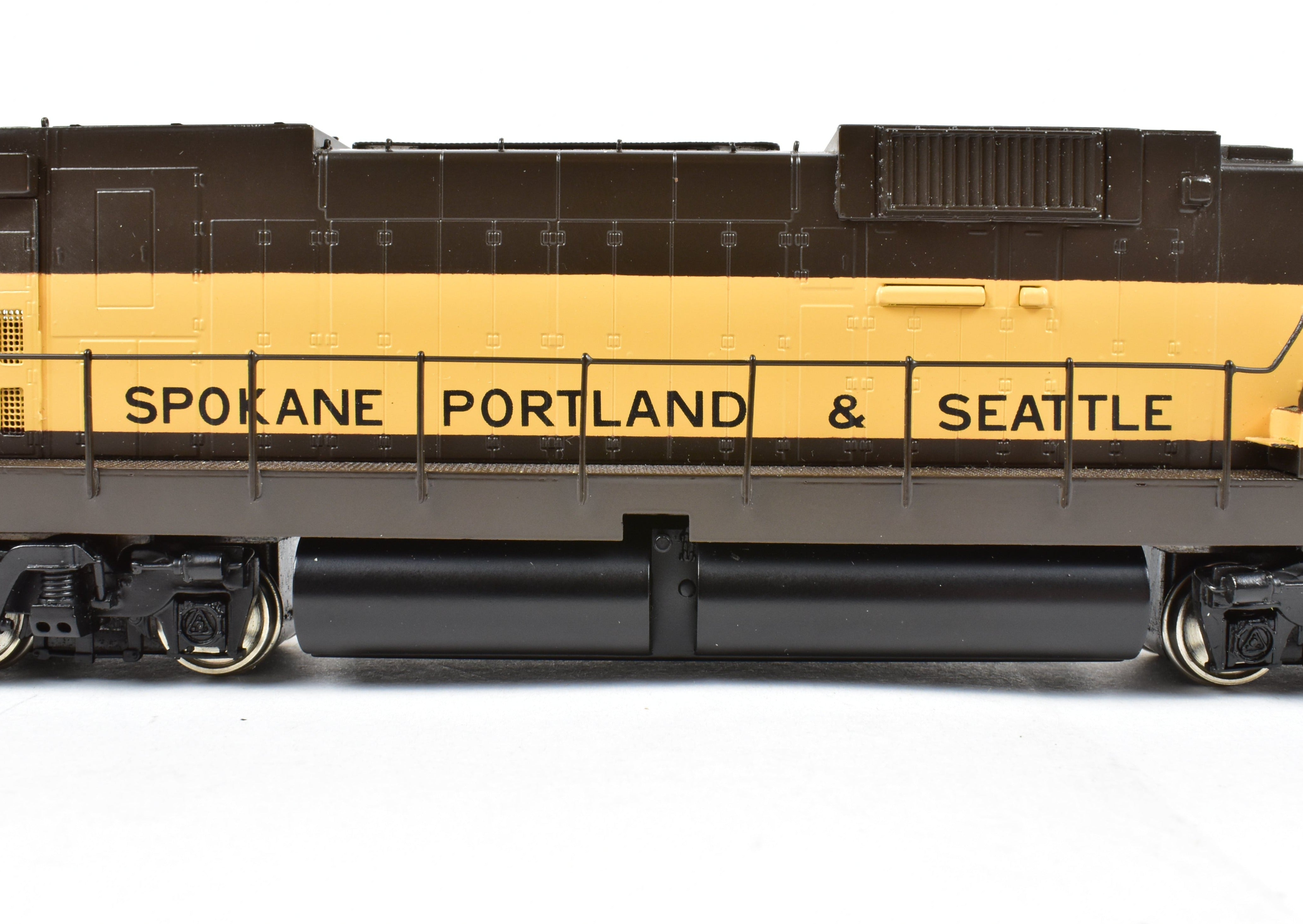 HO Brass Oriental Limited SP&S Alco C - 636 Un - numbered Freight Locomotive