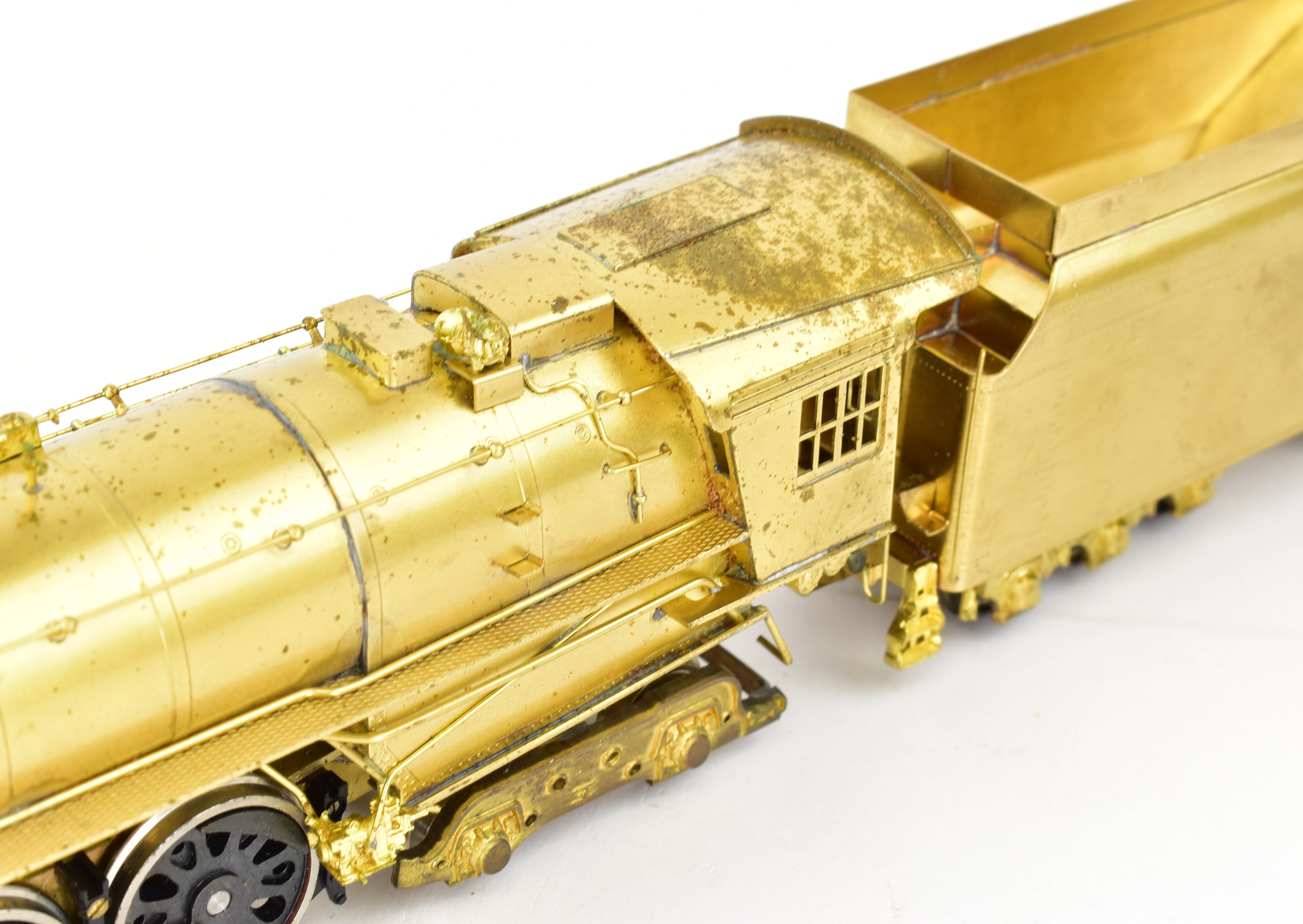 HO Brass Nickel - Plated DL&W Lackawanna Class Q - 4 4 - 8 - 4 Modern Pocono Model