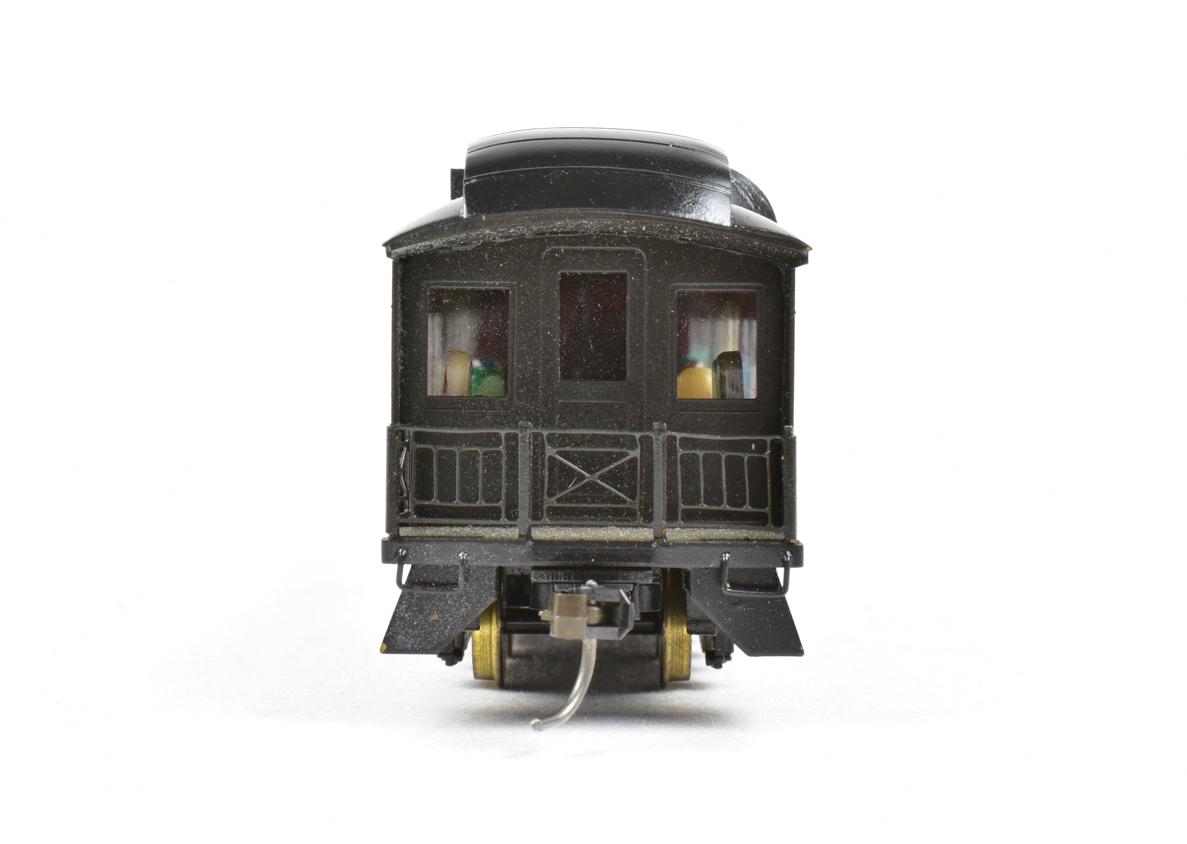 HO Scale Brass Lambert Pullman Heavyweight 3 - 2 Observation Car with Central Valley Trucks