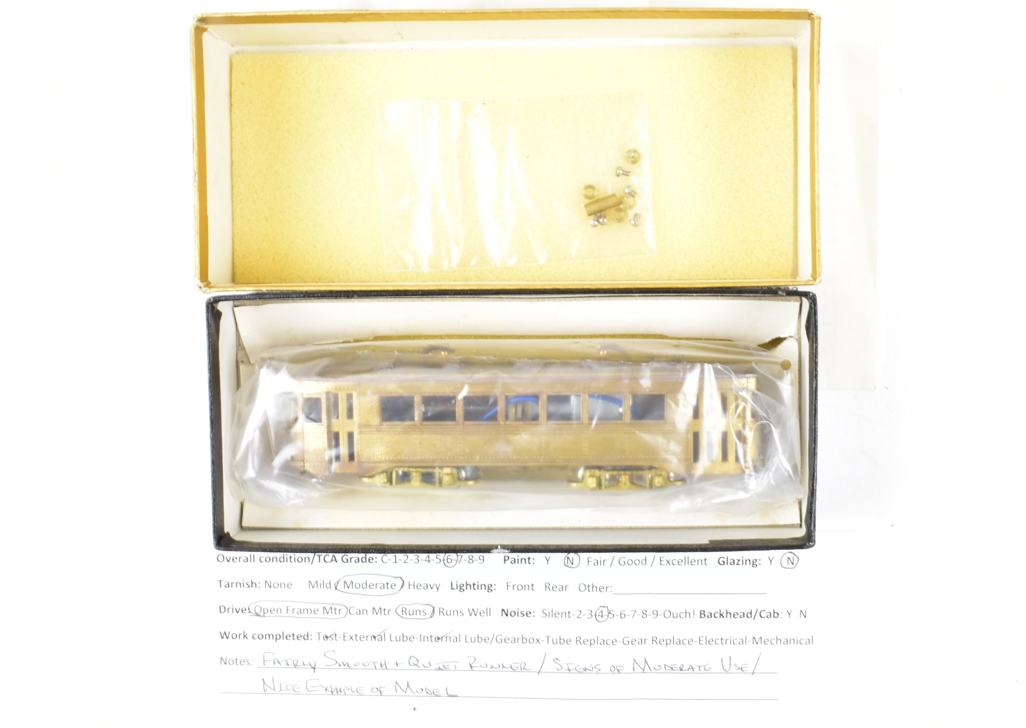 HO Brass Northwest Short Line 1930 Brill Master Unit for Various Roads